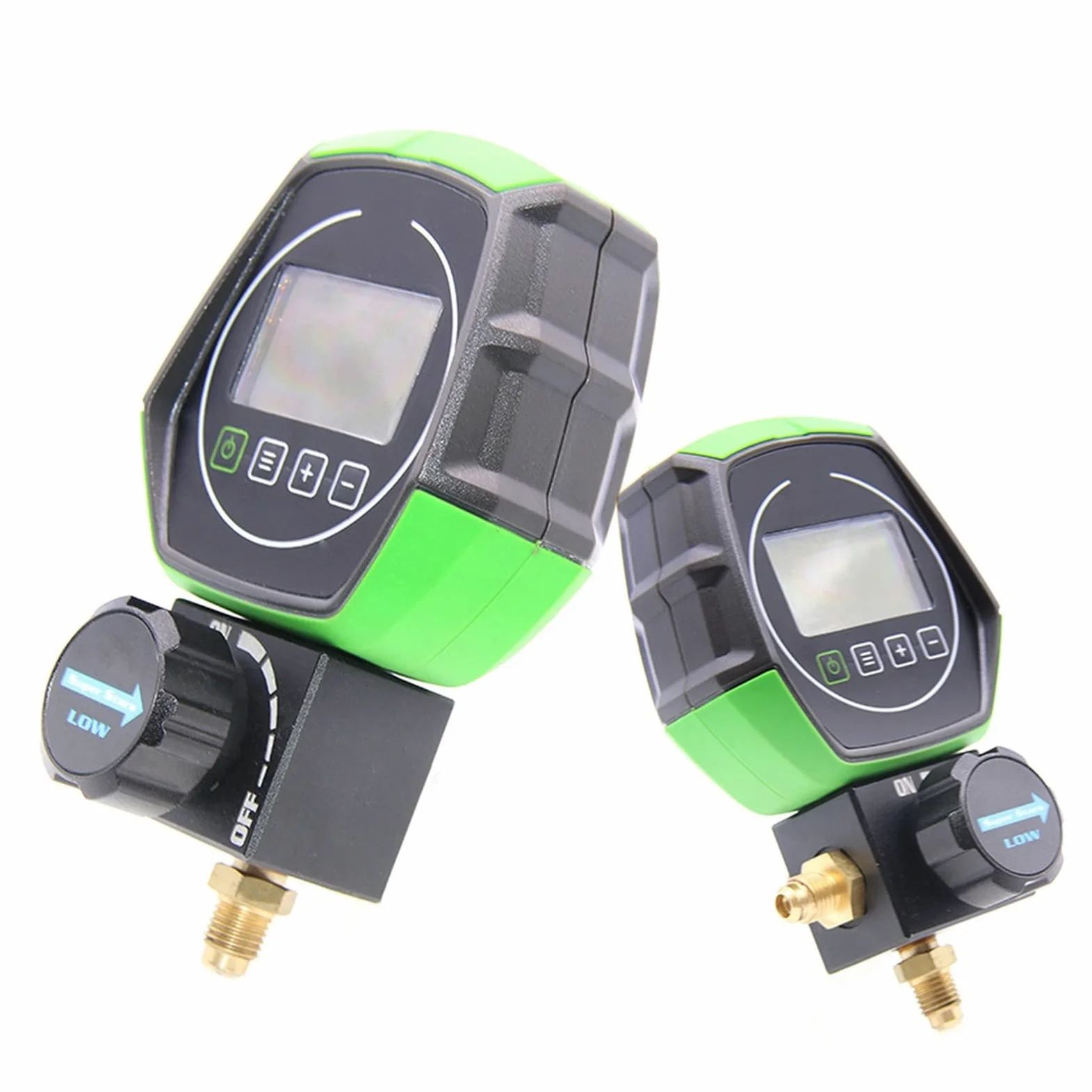 Digital Manifold Gauge Refrigeration Al vacío Temperatura Temperatura Tester Dignostic Herramienta for 90 Tipos Refrigerantes(2)