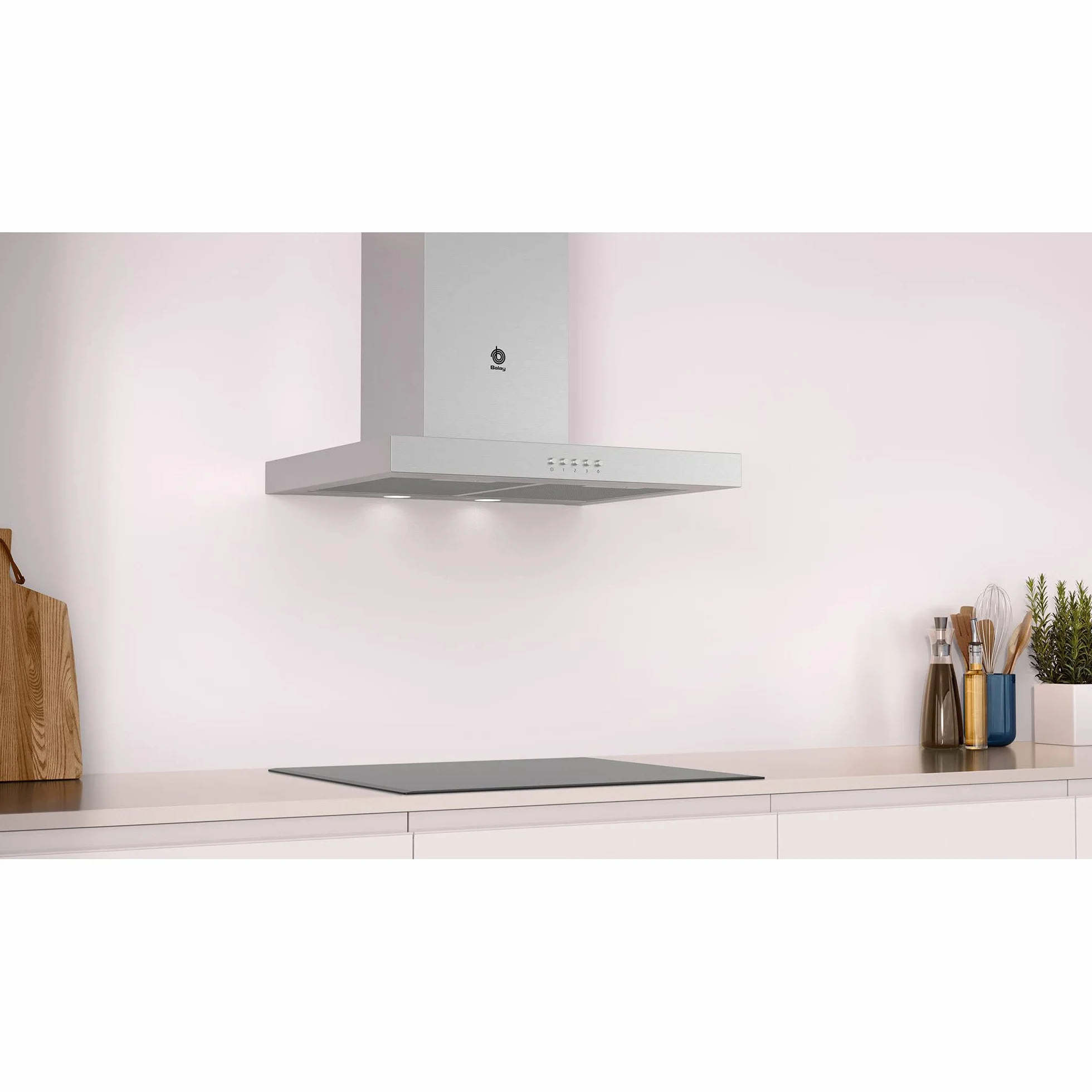 Balay 3BC065MX - Campana convencional, 60 cm, Acero inoxidable