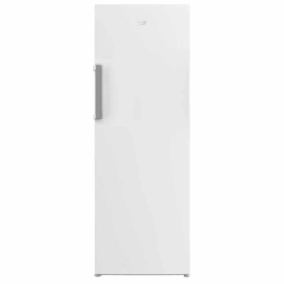 Beko RFNE290L41WN - Congelador Vertical, No Frost, Clase Energetica E, Mecánico, 5 cajones + 2 tapas, Color Blanco