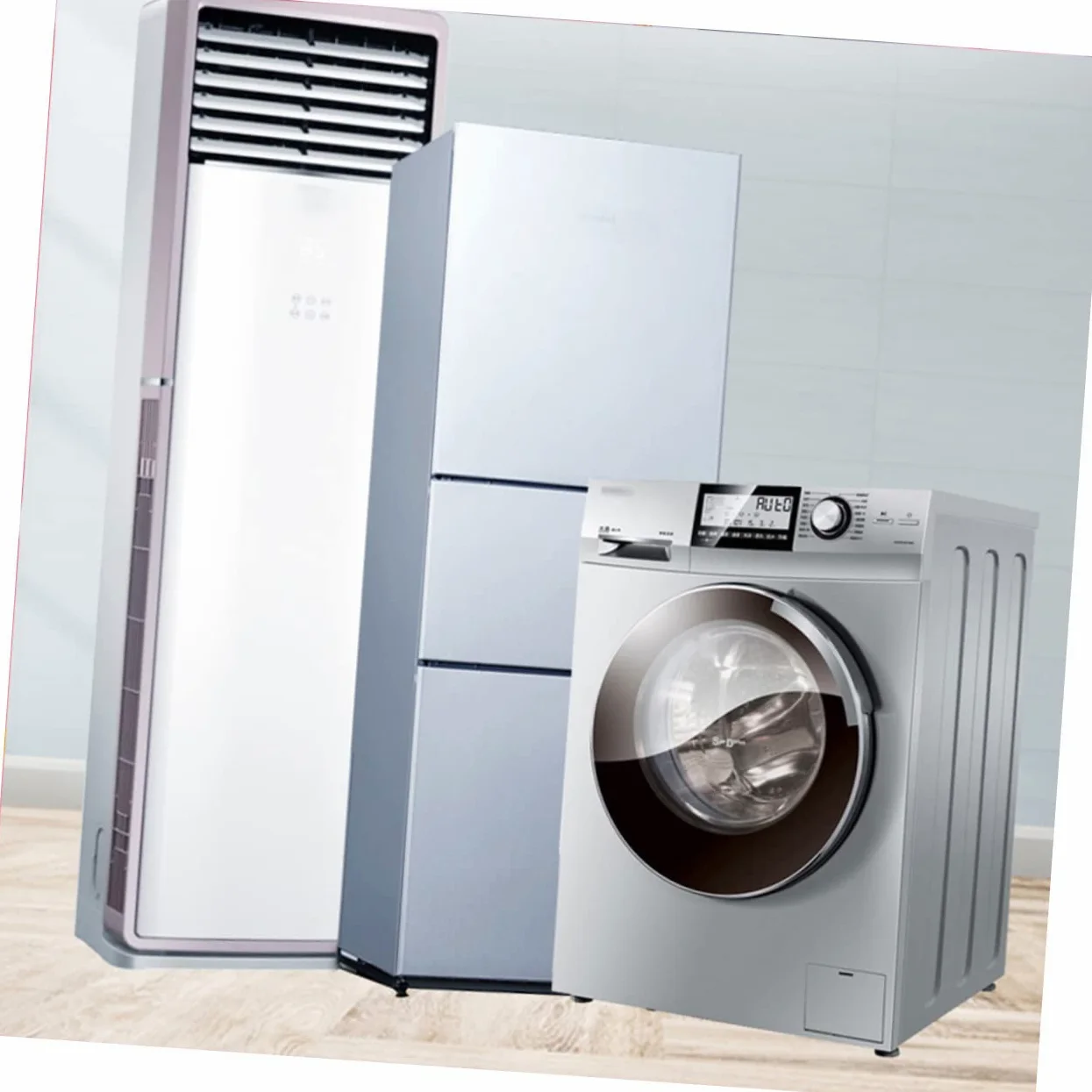 1par Soporte Móvil Para Electrodomésticos Base Deslizante Para Lavadoras y Refrigeradores Patas Antivibración Ruedas Diseño Escalable y Resistente Al Agua