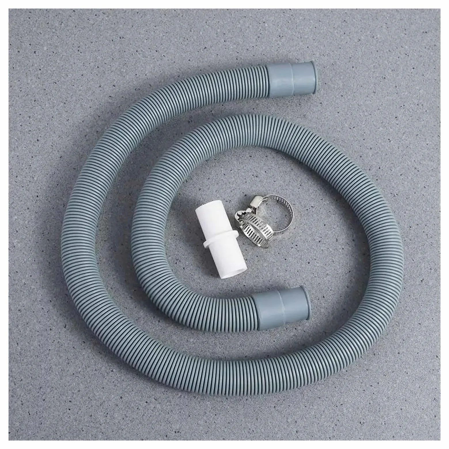Tubo de desagüe Flexible, extensión de Manguera Universal for Lavadora, Kit de extensión de Manguera de desagüe Universal for lavavajillas y Lavadora(3m)