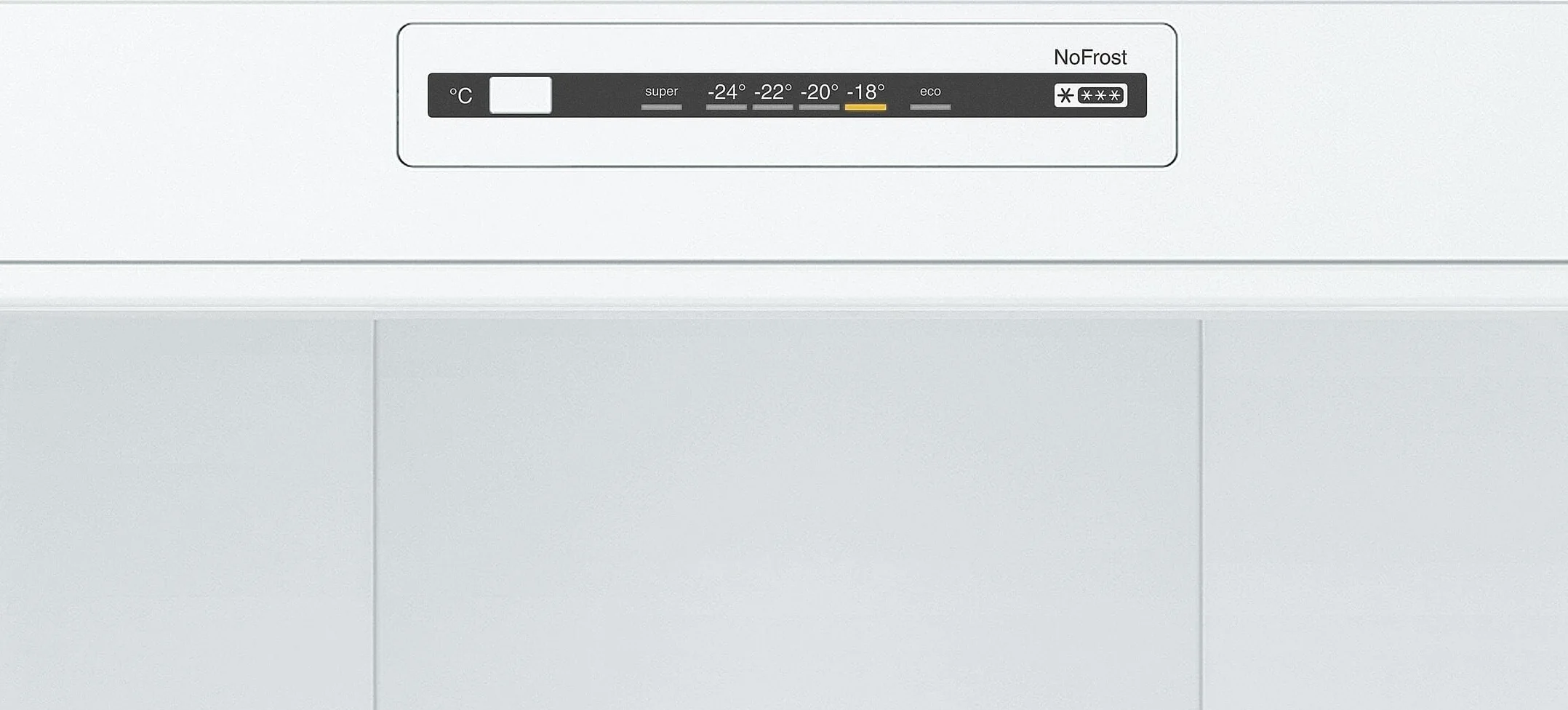 Bosch - Frigorífico Combi, 60 cm, Serie 2, NoFrost, Iluminación LED, MultiAirFlow, Blanco, KGN36NWEA