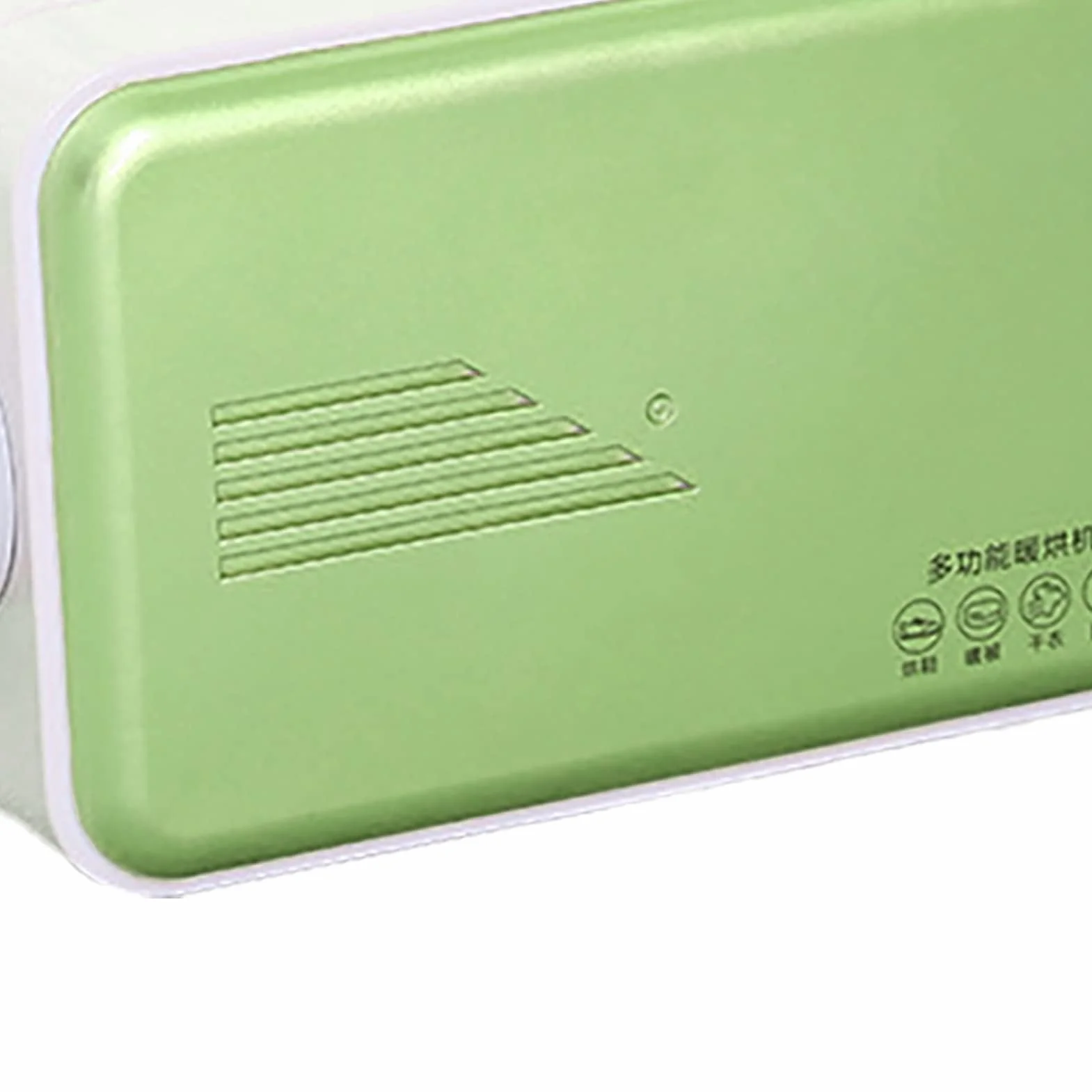 Secadora Portátil para Ropa y Zapatos - Mini Secadora de Viaje para Casa, Negocios, Edredones - Verde Matcha (Enchufe Redondo)