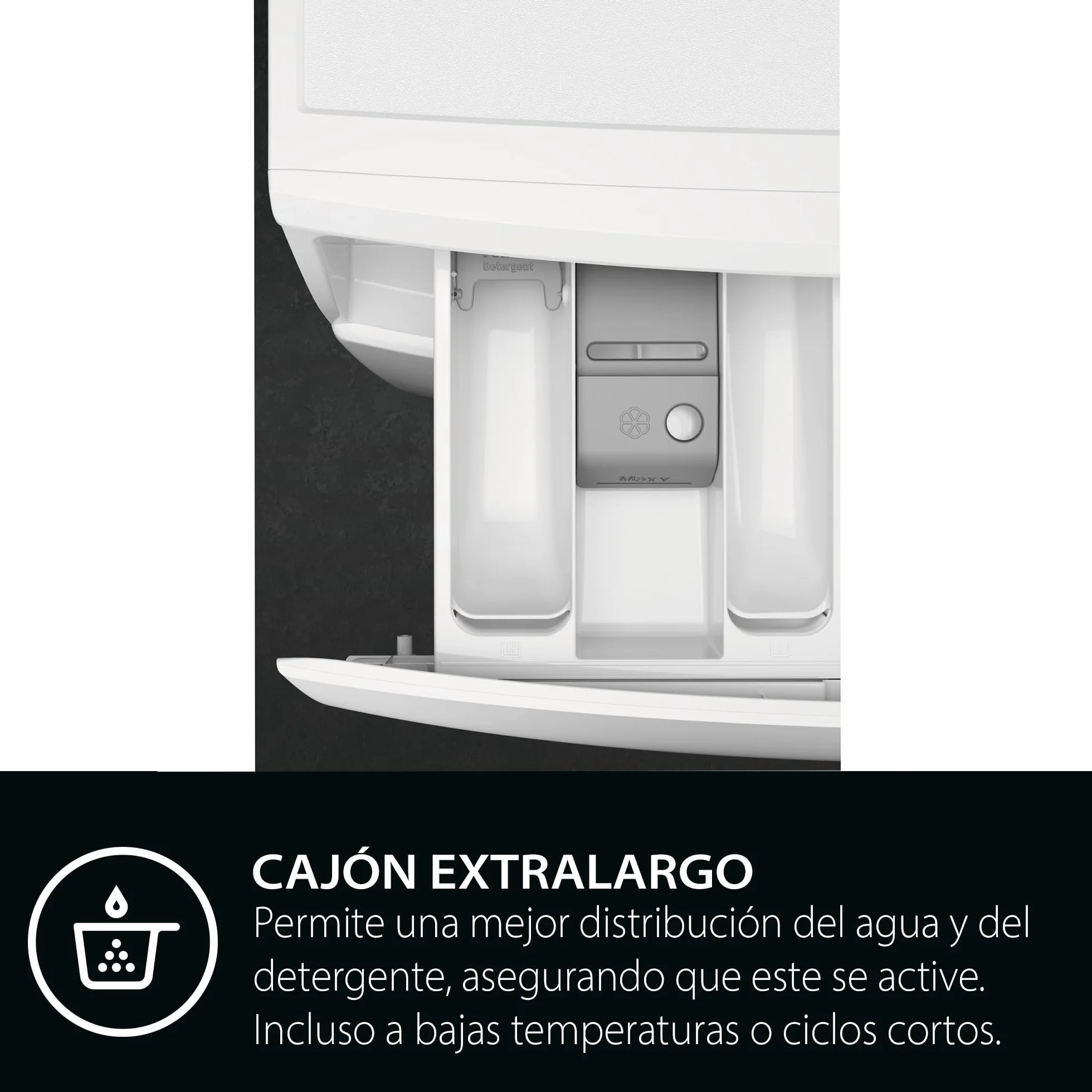 AEG LFR6114O4B Lavadora de Libre Instalación, Carga Frontal, 10 Kg, 1400 rpm, Motor Inverter, Programa antibacteriano, Programas a Vapor, Programa Rápido, LCD, Serie 6000, Blanca, Clase A
