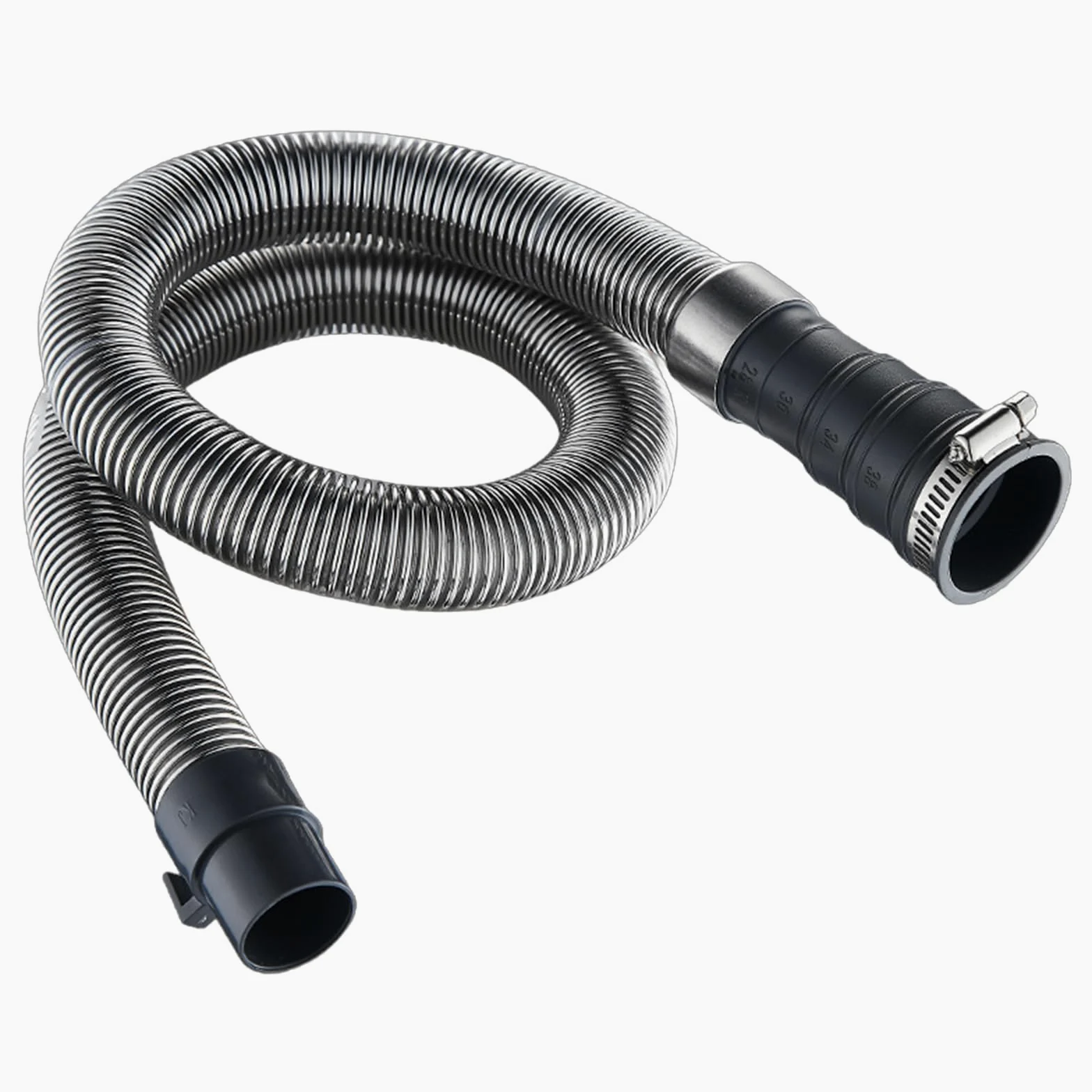 Tubo de desagüe de lavadora de acero inoxidable para mayor durabilidad y flexibilidad en diferentes configuraciones