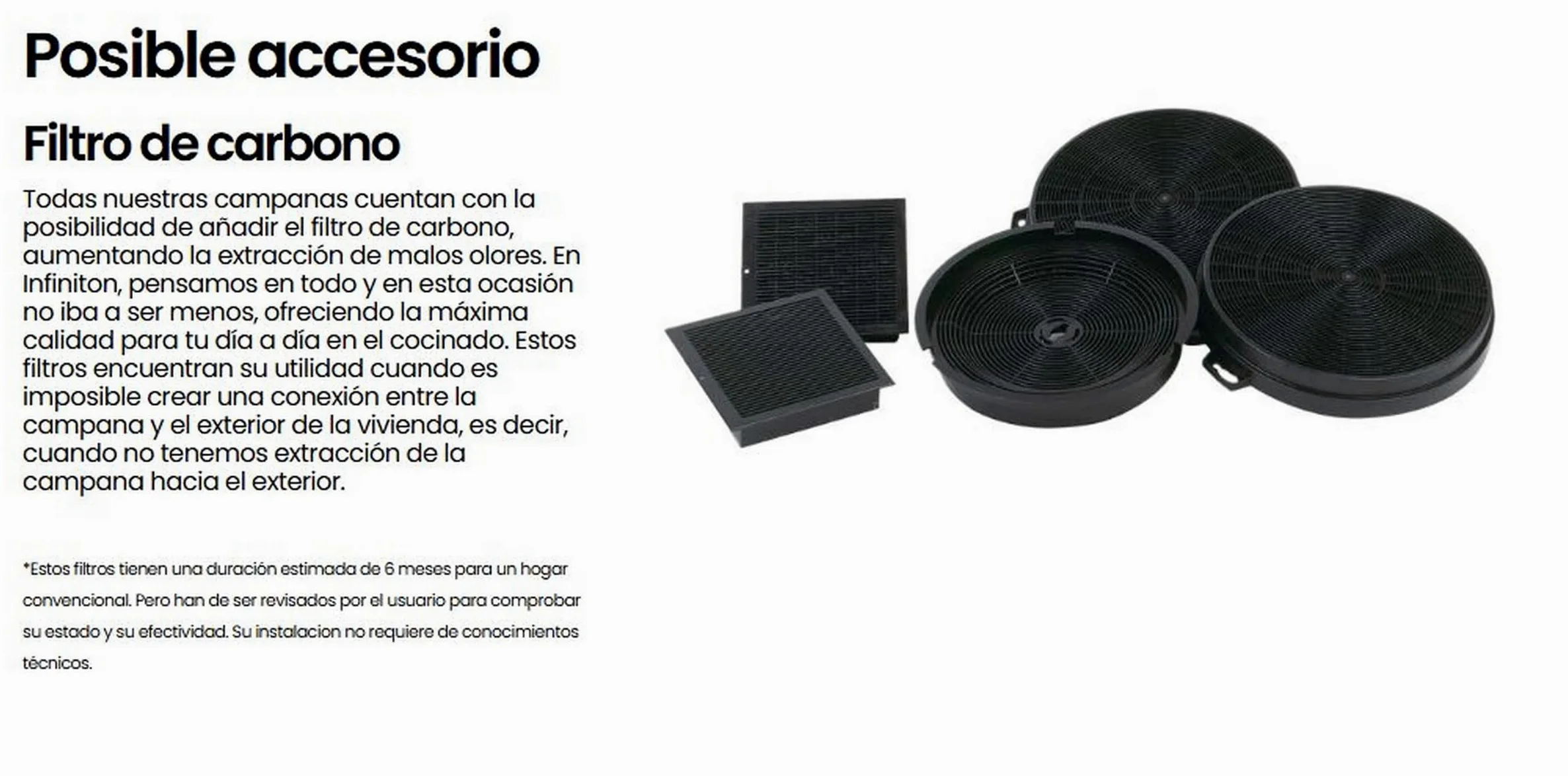 INFINITON | CMPT-CLR60S - CAMPANA EXTRACCION | Campana T Invertida | Potencia Extracción 800m³/hC | Control Remoto | Luces LED | 4 Niveles Potencia | Filtros Alumio | Nivel de Ruido 63dB | Ancho 60CM