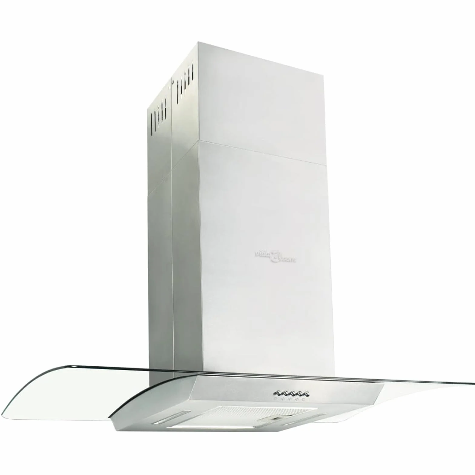 BaraSh Campana extractora de Techo 90 cm Acero Inoxidable 756 m³/h LED Campana Extractora Isla