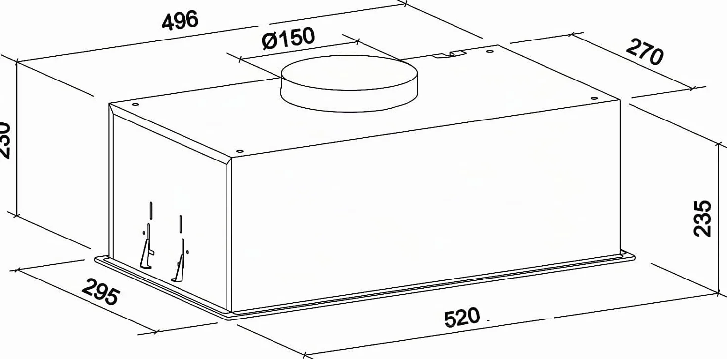 Gurari - Campana de techo GCH E 217 WH 52 Prime con tubo de escape, campana extractora de 52 cm, cristal blanco, 1000 m3/h, aspiración muy potente, 3 niveles, campana extractora