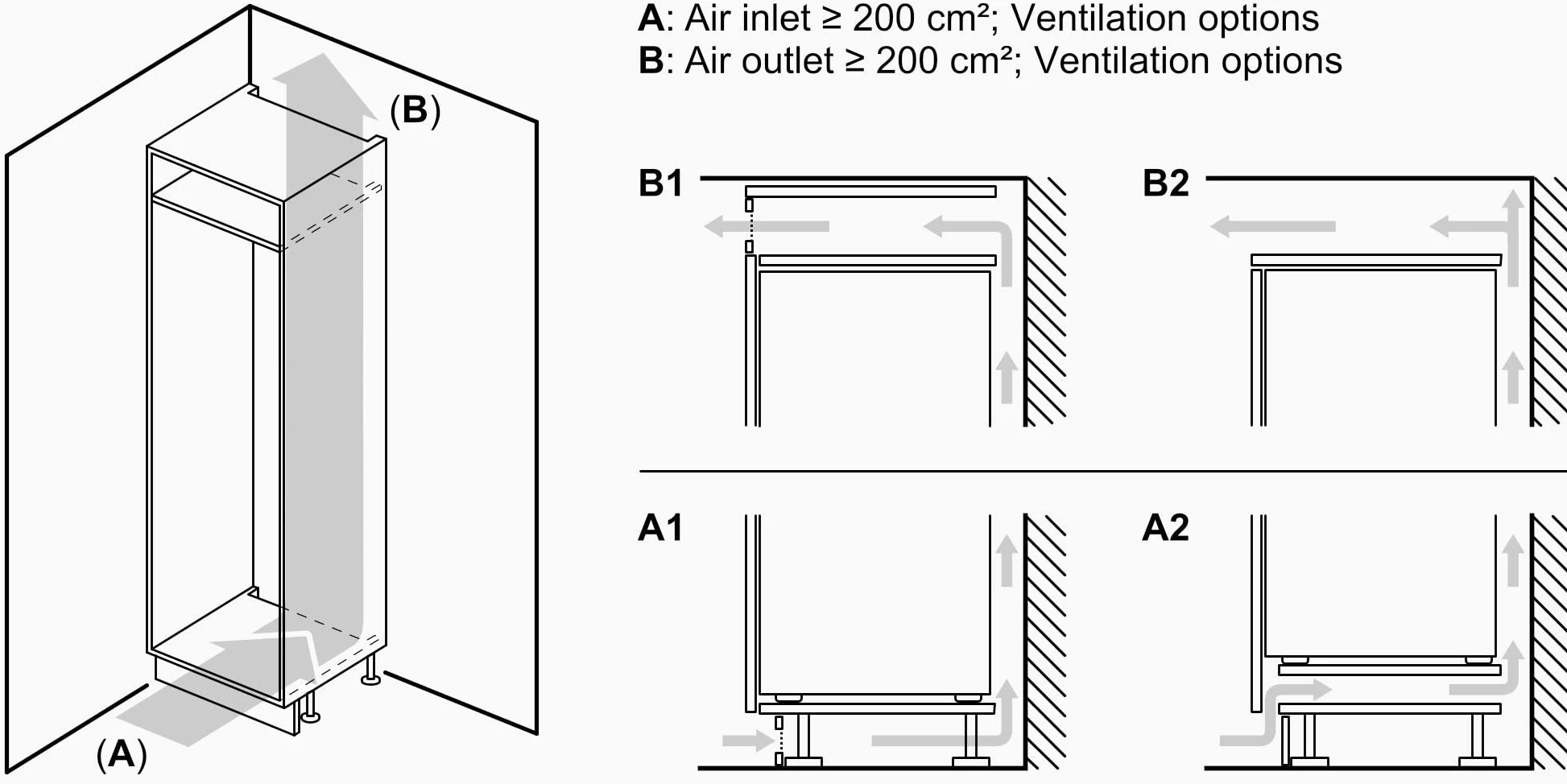 refrigerador de 1 puerta con pantógrafo integrado de 187 l KIL42VFE0
