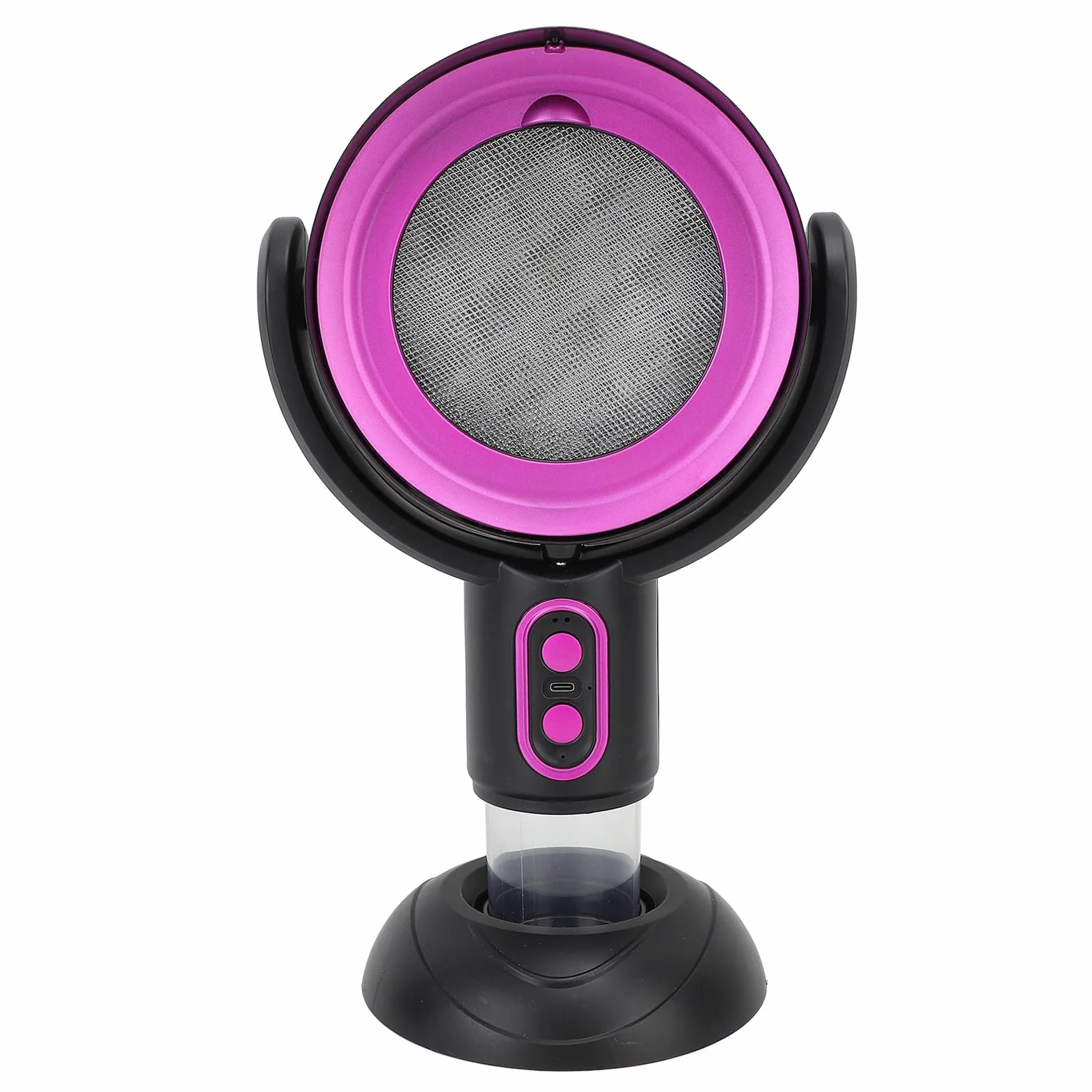 Campana de Extracción Portátil de Mesa con USB, Capucha de Extractor Móvil con Filtro Extraíble, 2 Velocidades, Inalámbrico, para Cocción
