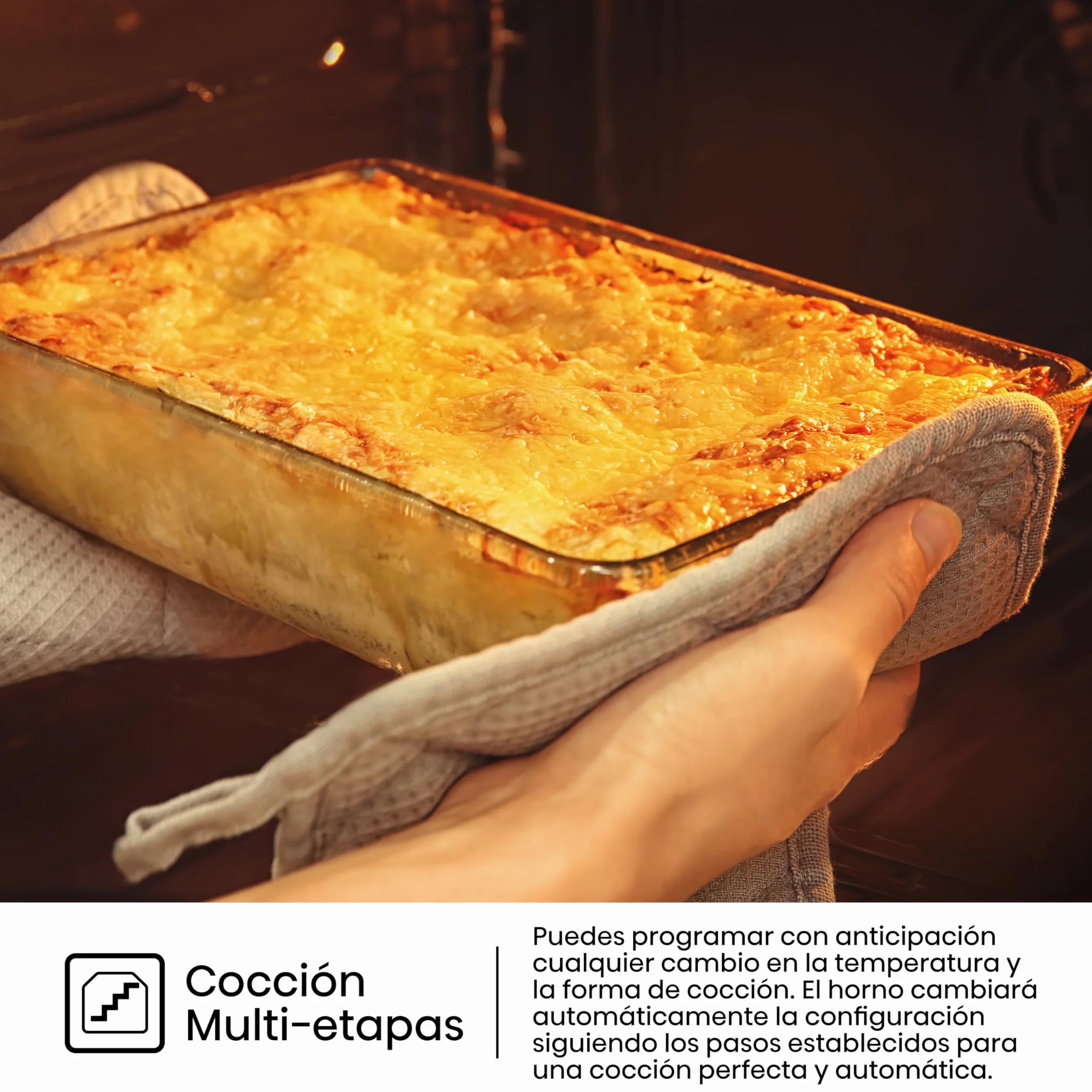 Hisense Horno Multifunción Empotrable 77L Pirolítico Guía Telescópica Air Fry