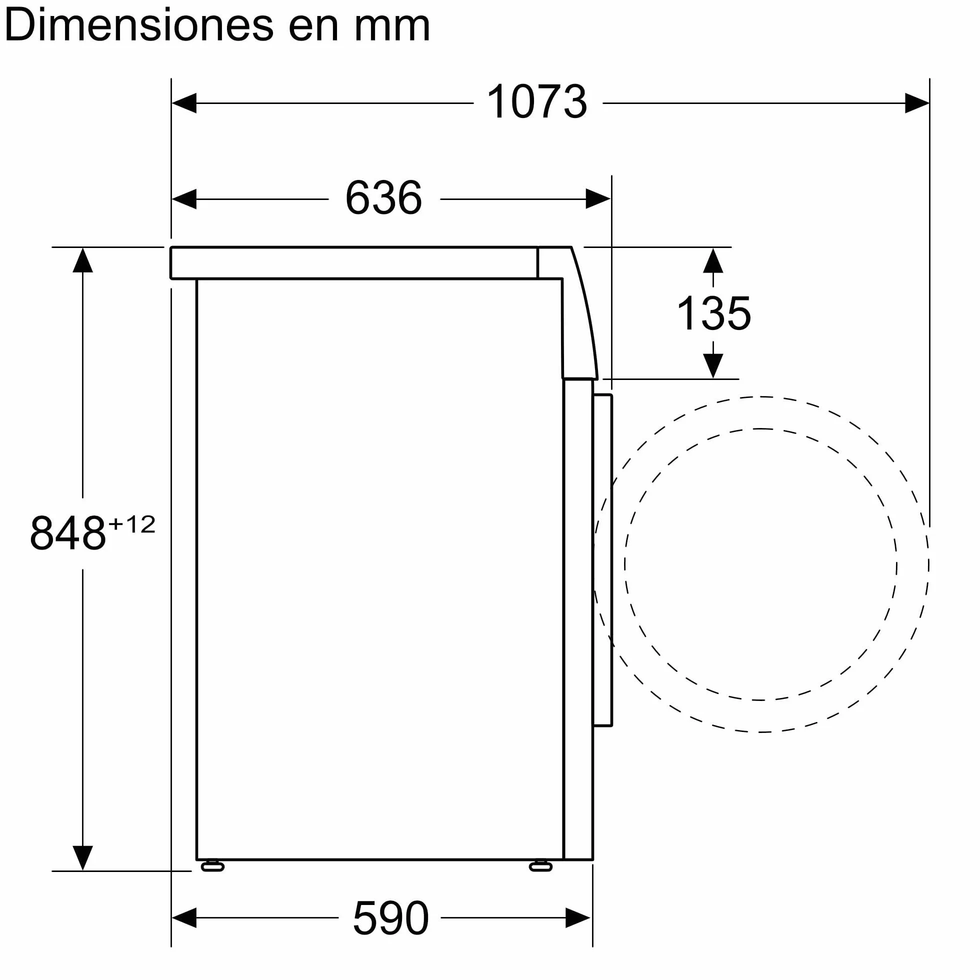 Bosch - Lavadora Libre Instalación, 10 kg, 1600 RPM, Serie 6, Función Pausa + Carga, Blanco, WGG256Z0ES