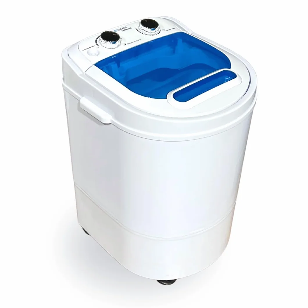 Lavadora Mini Centrifugadora portátil Caravan 3kg - Tangarus | Ideal para Camping y Caravanas | Clase A