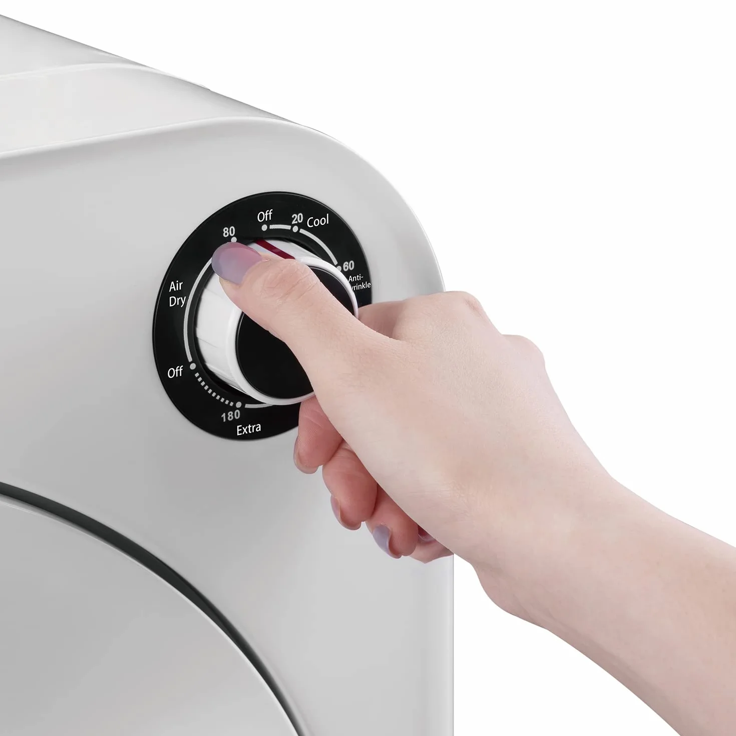 Green Blue GB405 Secadora de Ropa hasta 3kg | Secadora Eléctrica 830W de Evacuación | Independiente o de Pared Cinco Programas de Secado (Secadora GB405 + 4x Filtro)
