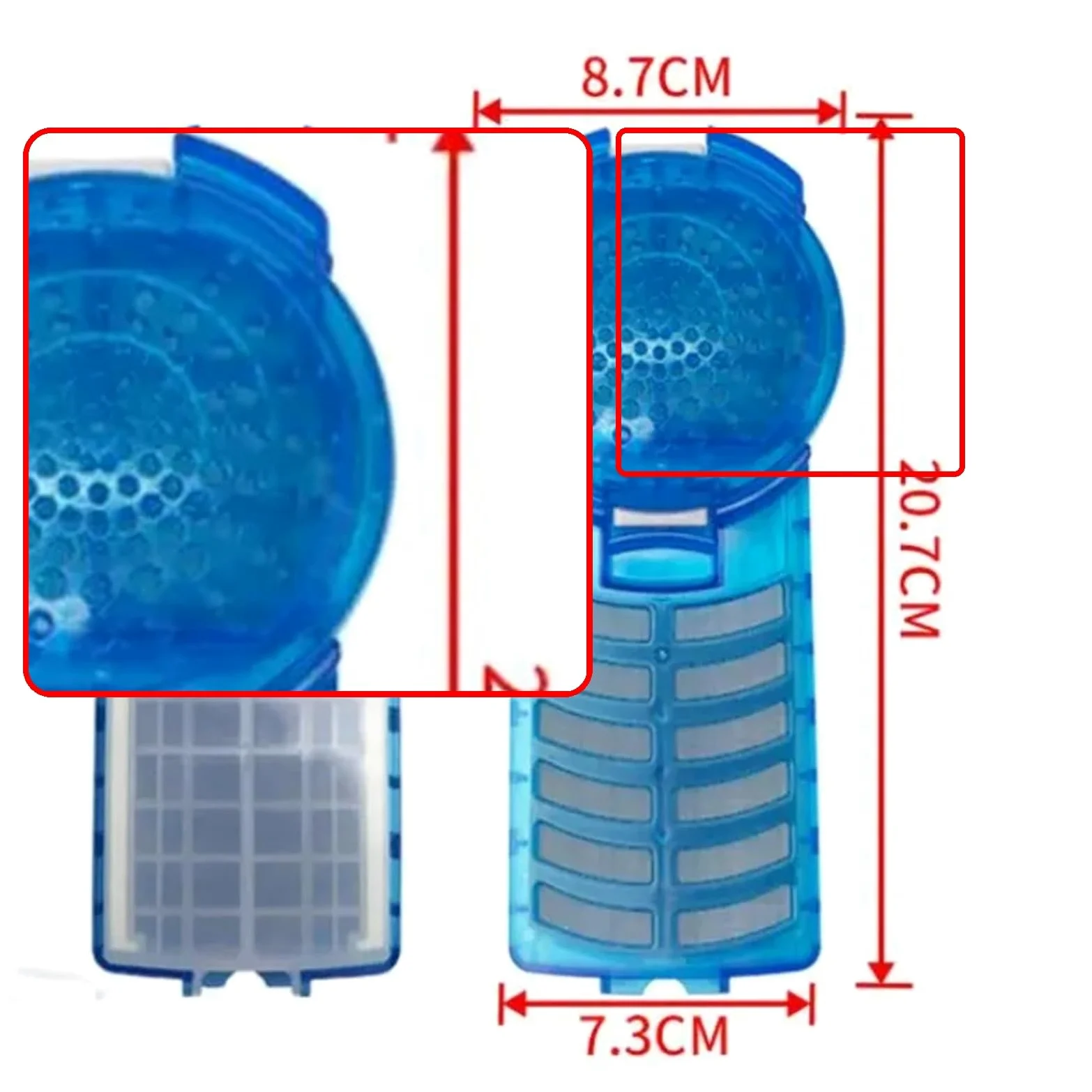 1 Uds Filtro Mágico for Lavadora, Compatible Con LG, Caja De Filtro De 13KG XQB130-V3D ADQ72933301 Accesorios De Basura Integrados
