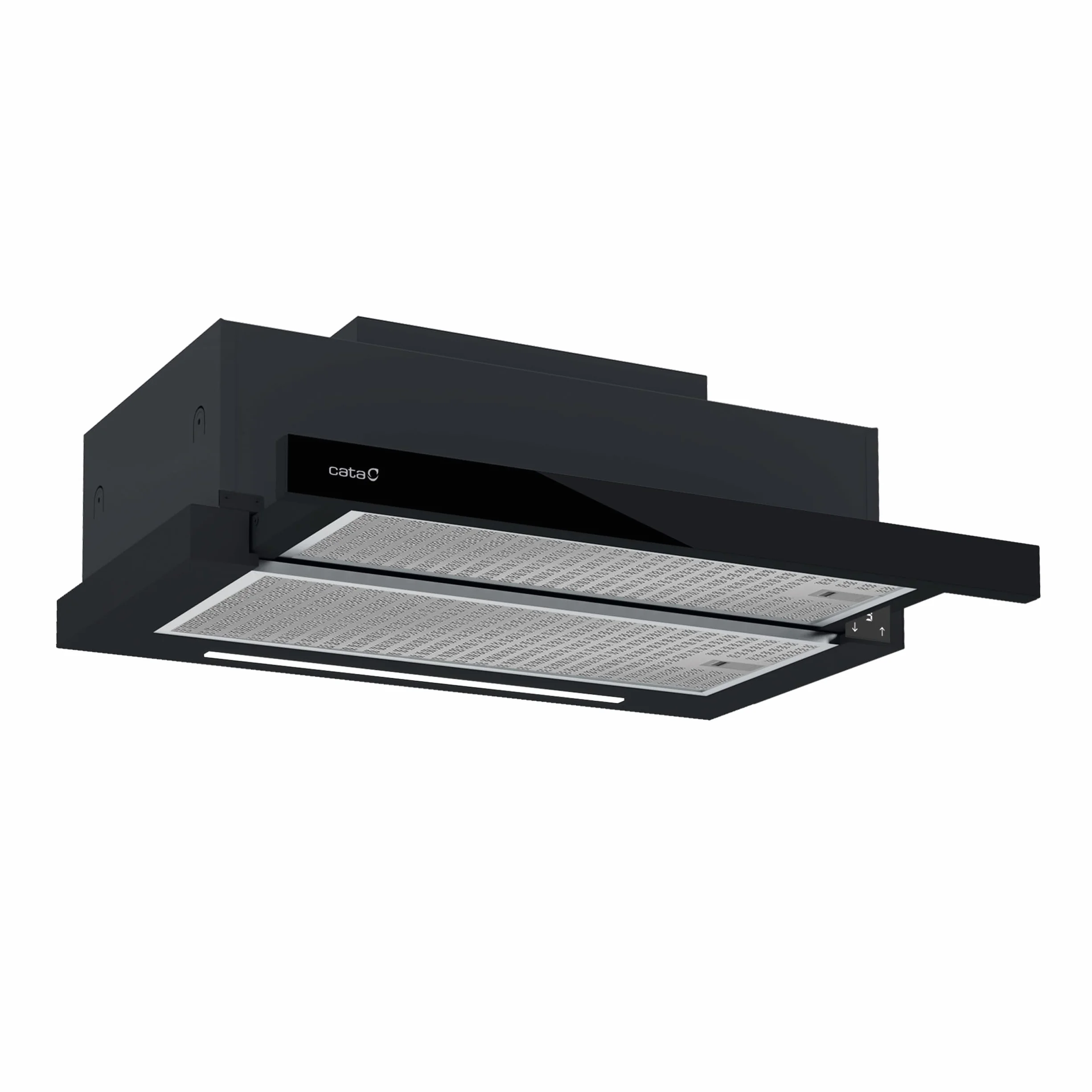 Cata Campana Extractora Telescópica TFH 6830 GBK 5+1 TURBO Motor Burshless Extra Silencioso Tira LED Fácil Instalacion y Limpieza Acabado Inox