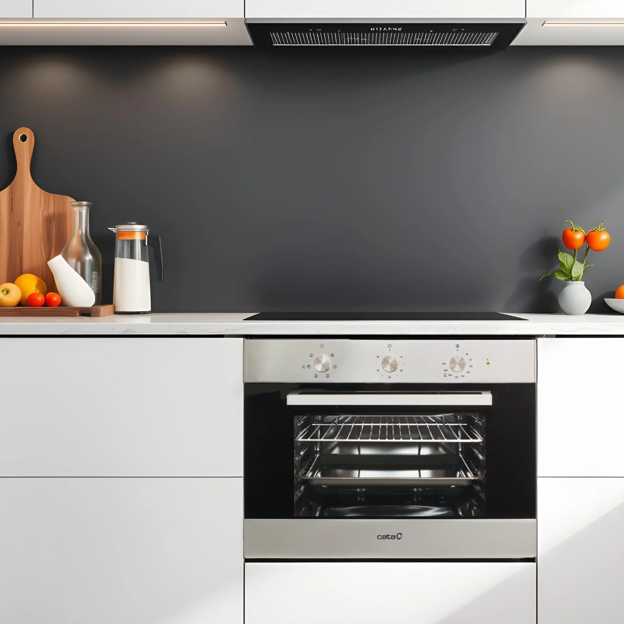 Cata ME 4006 X Horno Limpieza Aquasmart Multifunción 6 Funciones Negro Acero Inoxidable