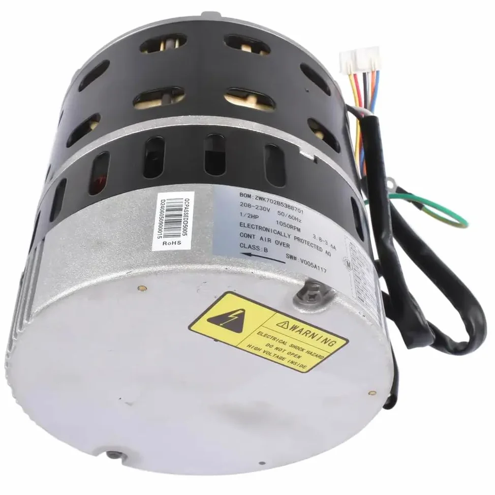 Blower Motor AP03 1 2 ZWK702B5388701 Compatible con Unidades de Horno de Gas similares a Nortek Nordyne Intertherm Modelos