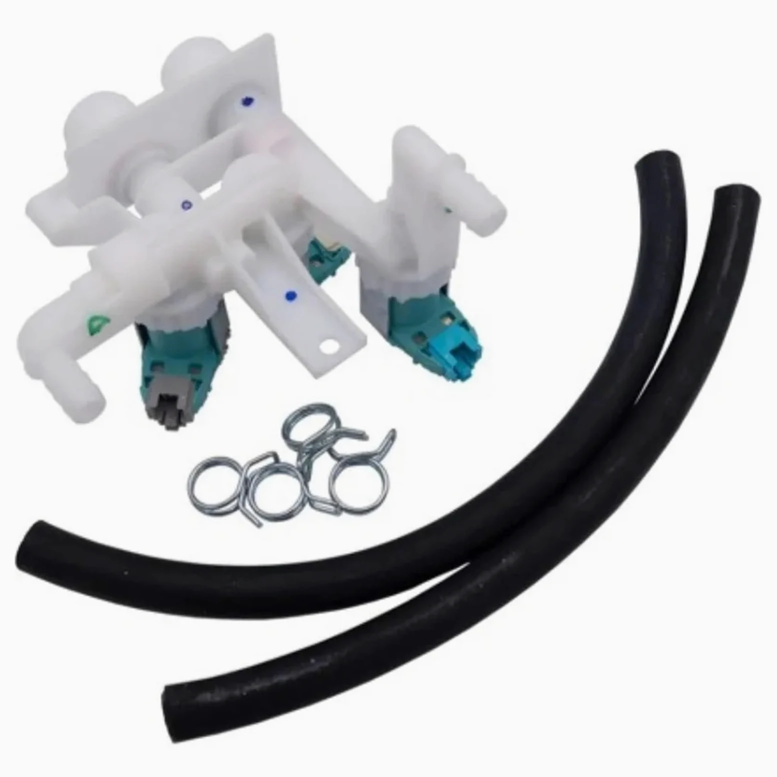 Válvula de entrada agua for lavadora W10599356, válvula solenoide repuesto 120V, reemplaza a W10509710