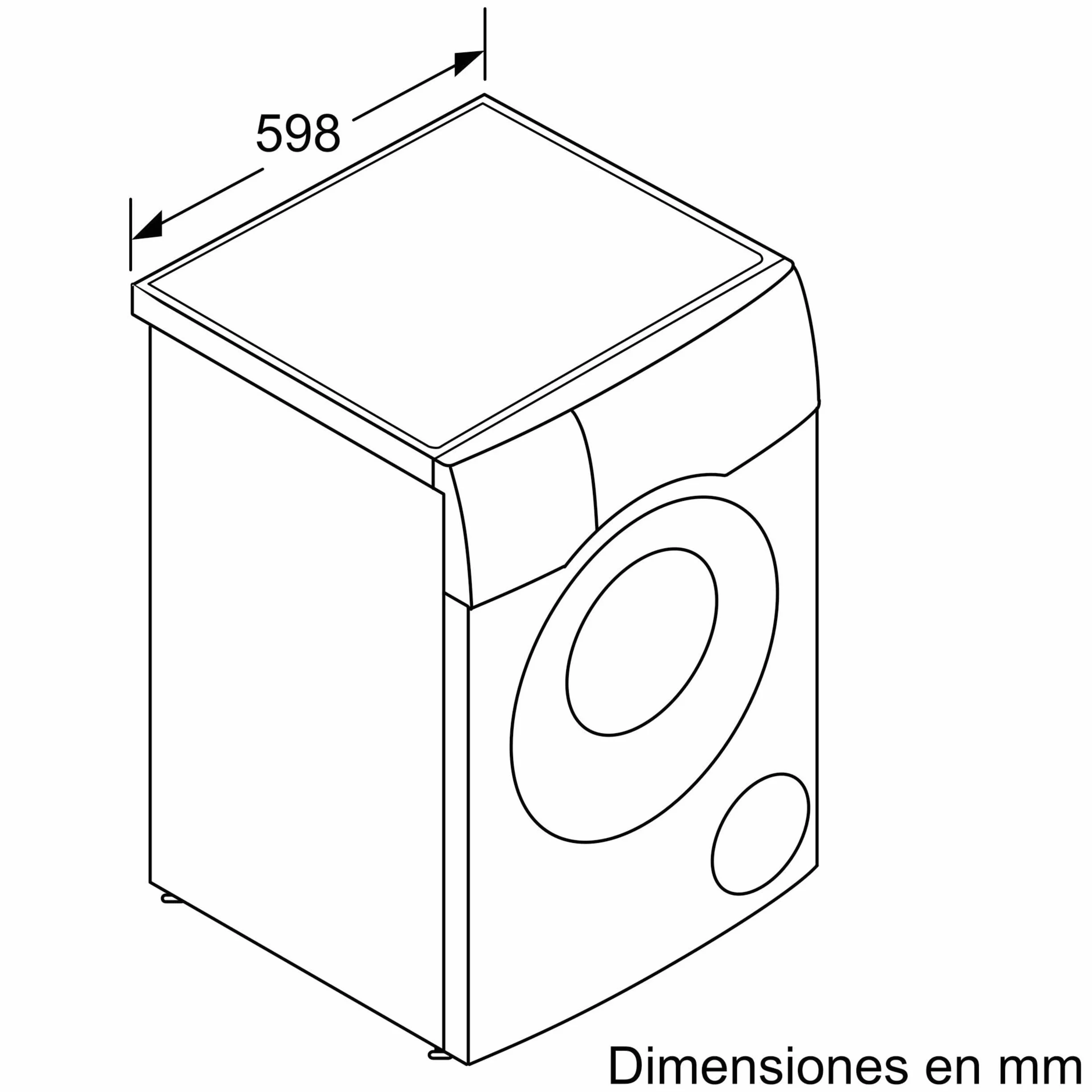Bosch - Lavadora-secadora 10/6 kg, Serie 6, AutoDry, DirectSelect, Iron Assist, blanco, WDU8H541ES