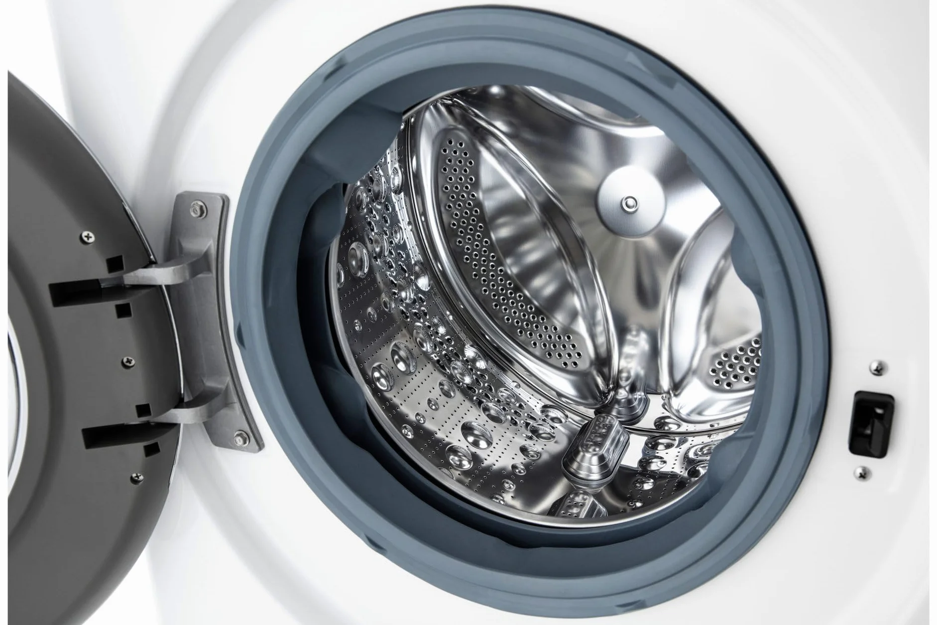 LG AI DD D4R9513TPWC Lavadora Secadora 13/7 kg Serie R9 Clase D Lavadora Secadora 1.400 RPM TurboWash 360 Vapor Steam+ y Antiarrugas, Dosificación Automática, Wi-Fi, Blanco