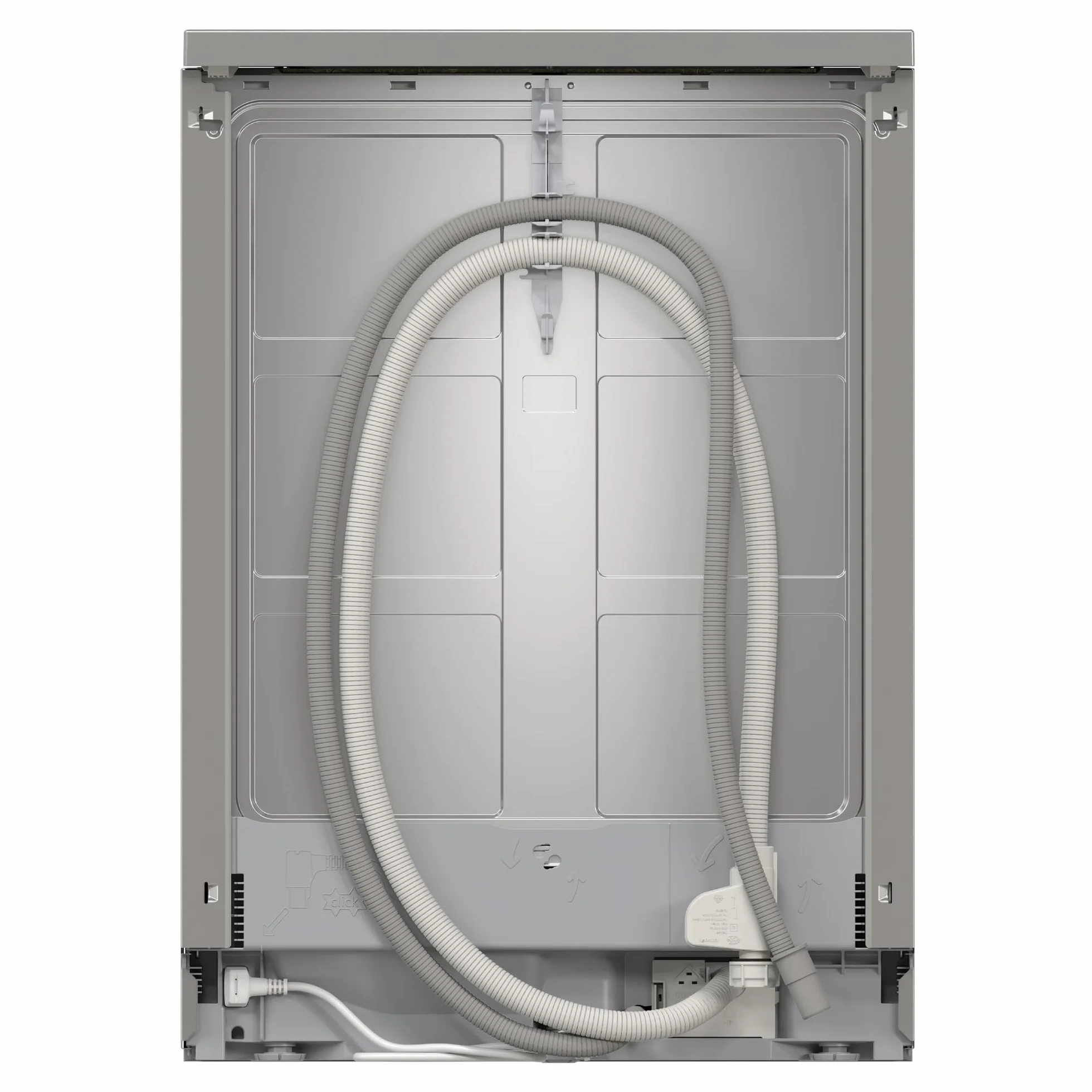 Siemens - Lavavajillas de libre instalación, iQ300, 60 cm, Home Connect, varioSpeed+, autoOpen dry, Acero antihuellas, SN23EI03ME
