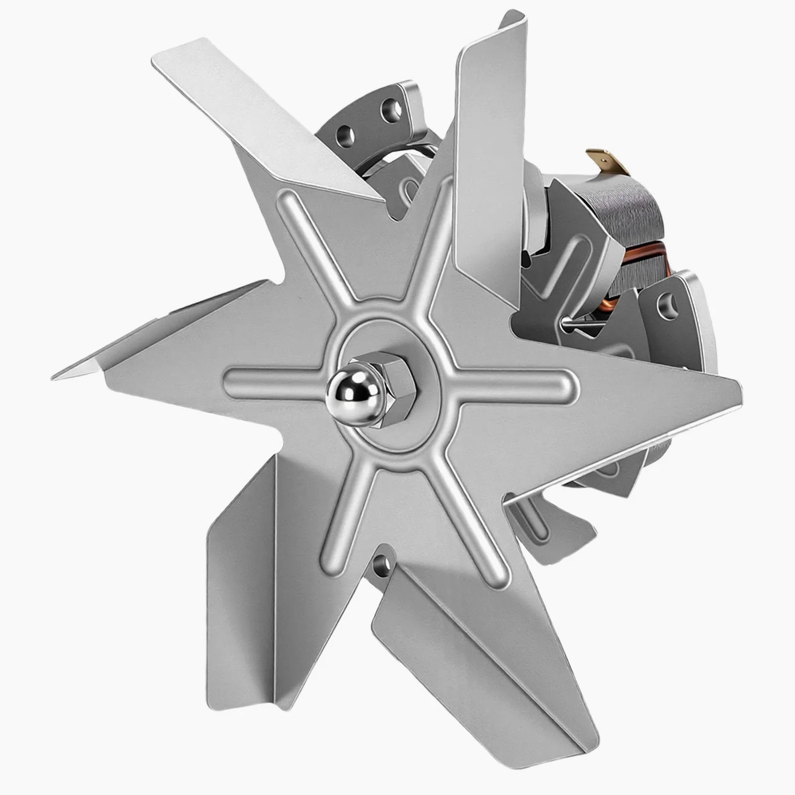 Acouto Motor del Ventilador del Horno de Secado Motor del Ventilador del Horno de Secado, del de Convección de Aluminio de 6 Aspas para Aplicaciones Industriales de Temperatura Constante