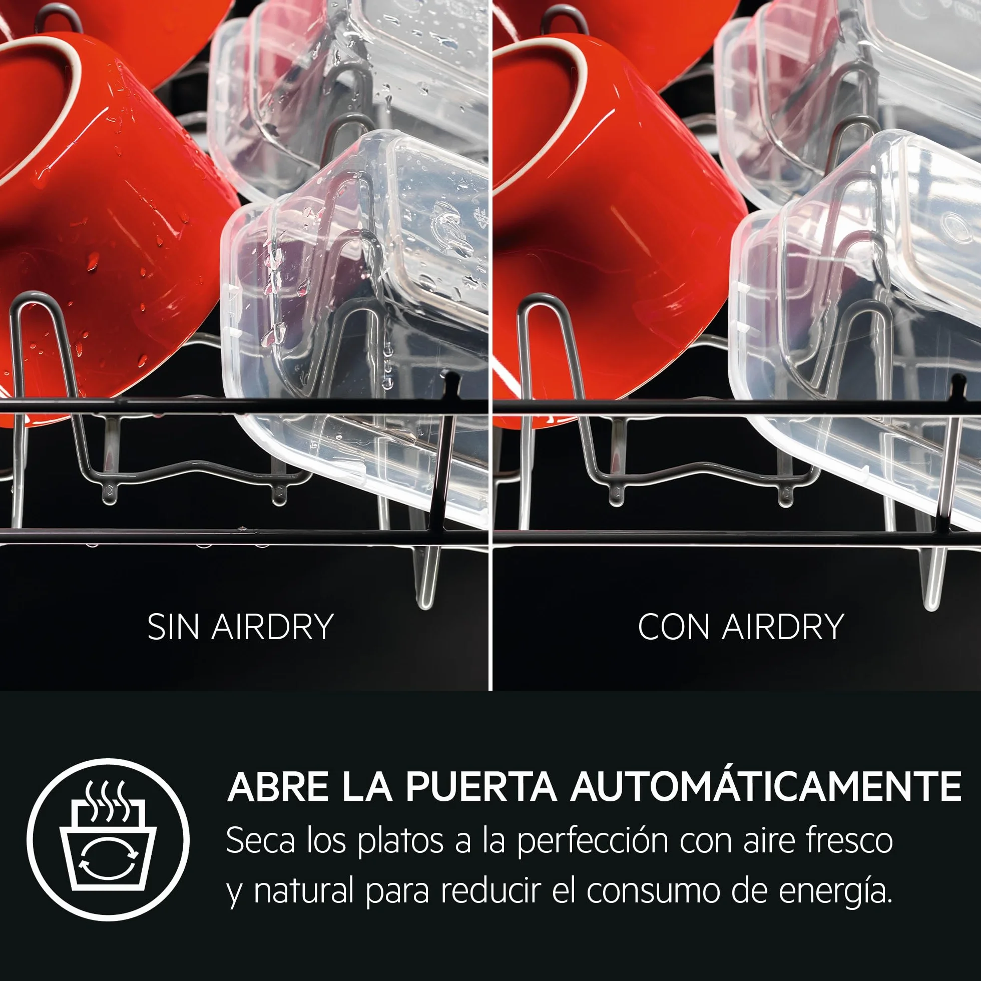 AEG Lavavajillas Integrable 60 cm 14 Cubiertos Serie 6000 AirDry 44 dB(A) Clase C