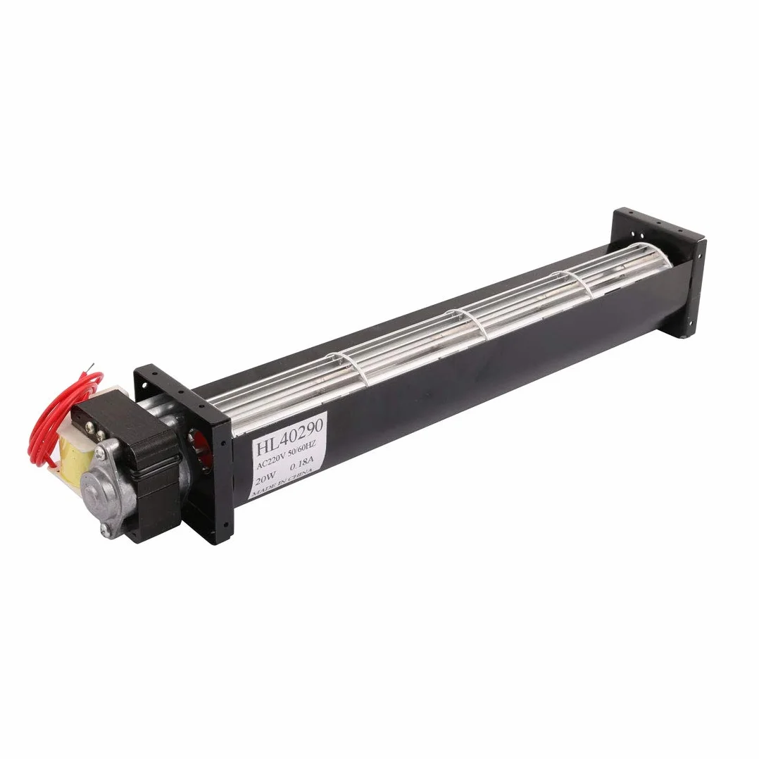 sourcing map Universal AC220V 20W con rodamiento Bolas Ventilador refrigeración Flujo Transversal 360mm x 70mm x 60mm