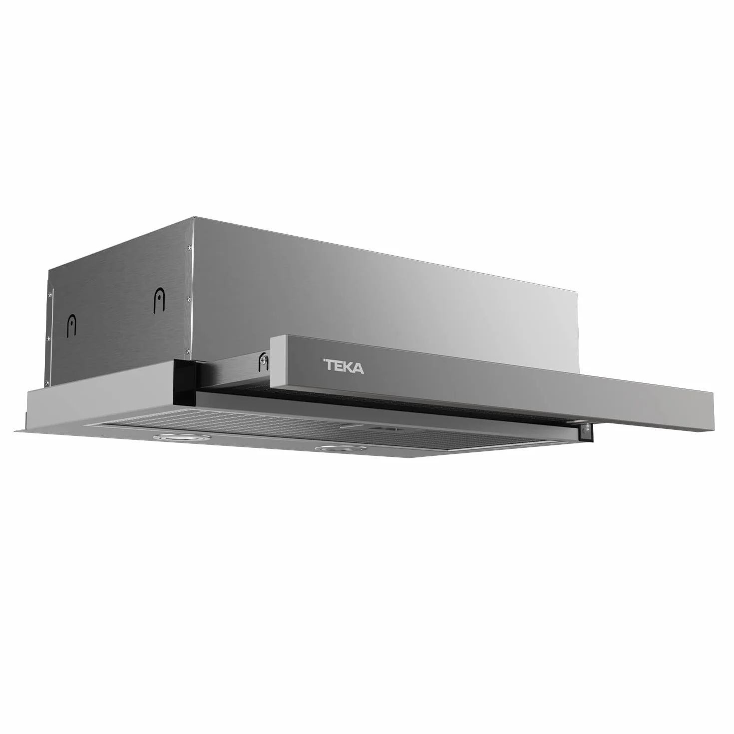 TEKA Campana Extractora Integrada 60 cm, 3 Velocidades, Motor Doble, Acero Inoxidable, CNL 6415
