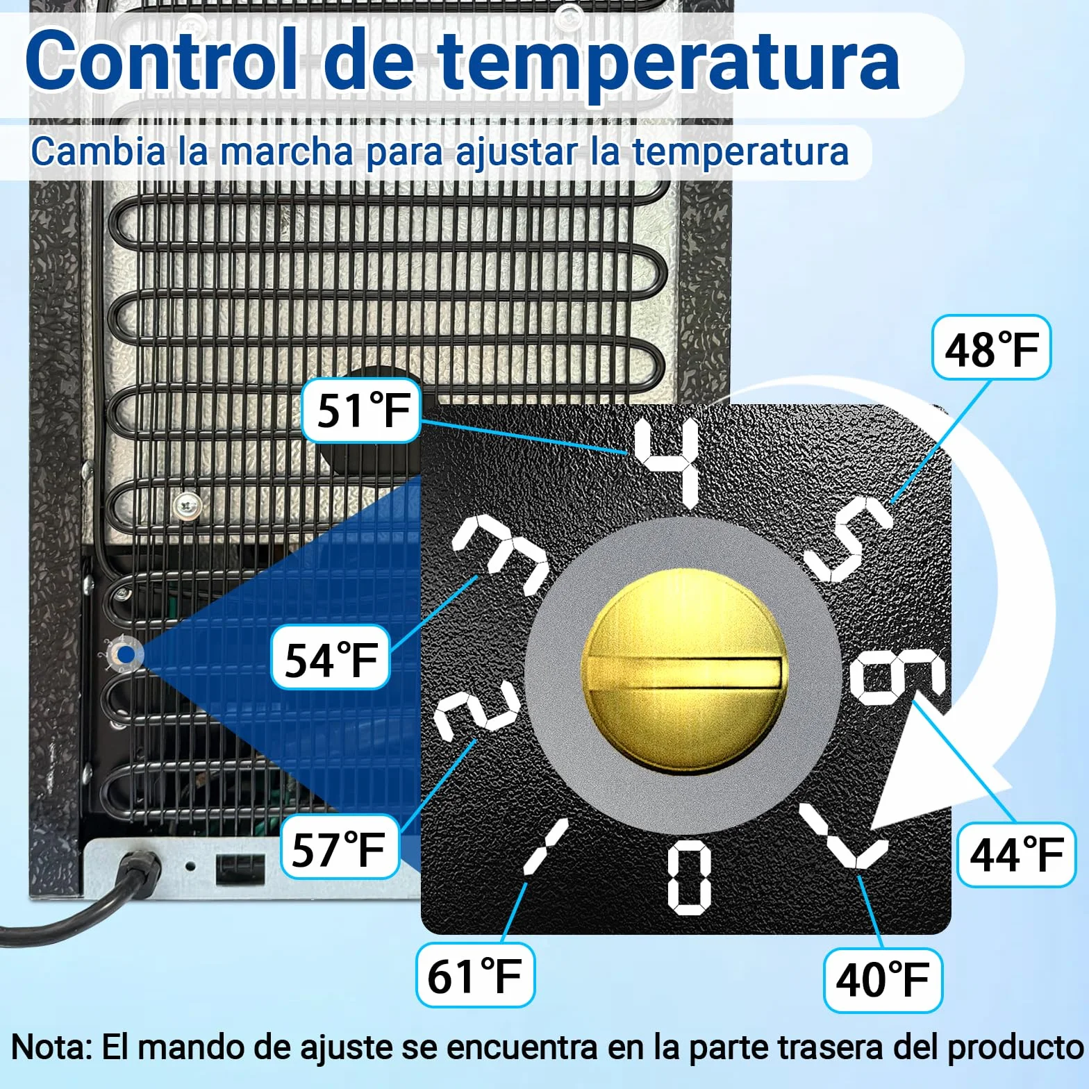 Frigorífico para bebidas 24 latas 20 litros minifrigorífico puerta transparente estantes extraíbles ajustables