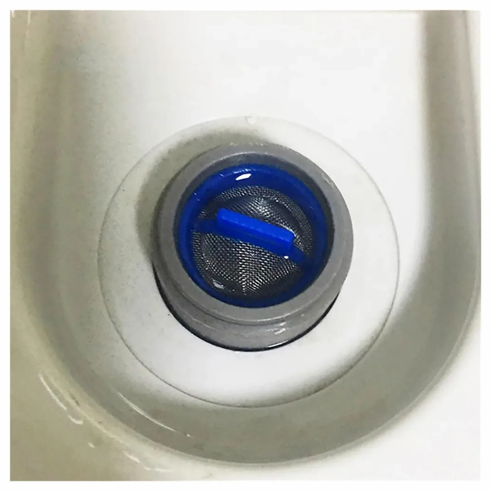 Filtro de Malla de Acero Inoxidable antiobstrucción for Lavadora automática, Compatible con Haier válvula de Entrada de Lavadora Universal (1 Unidad)