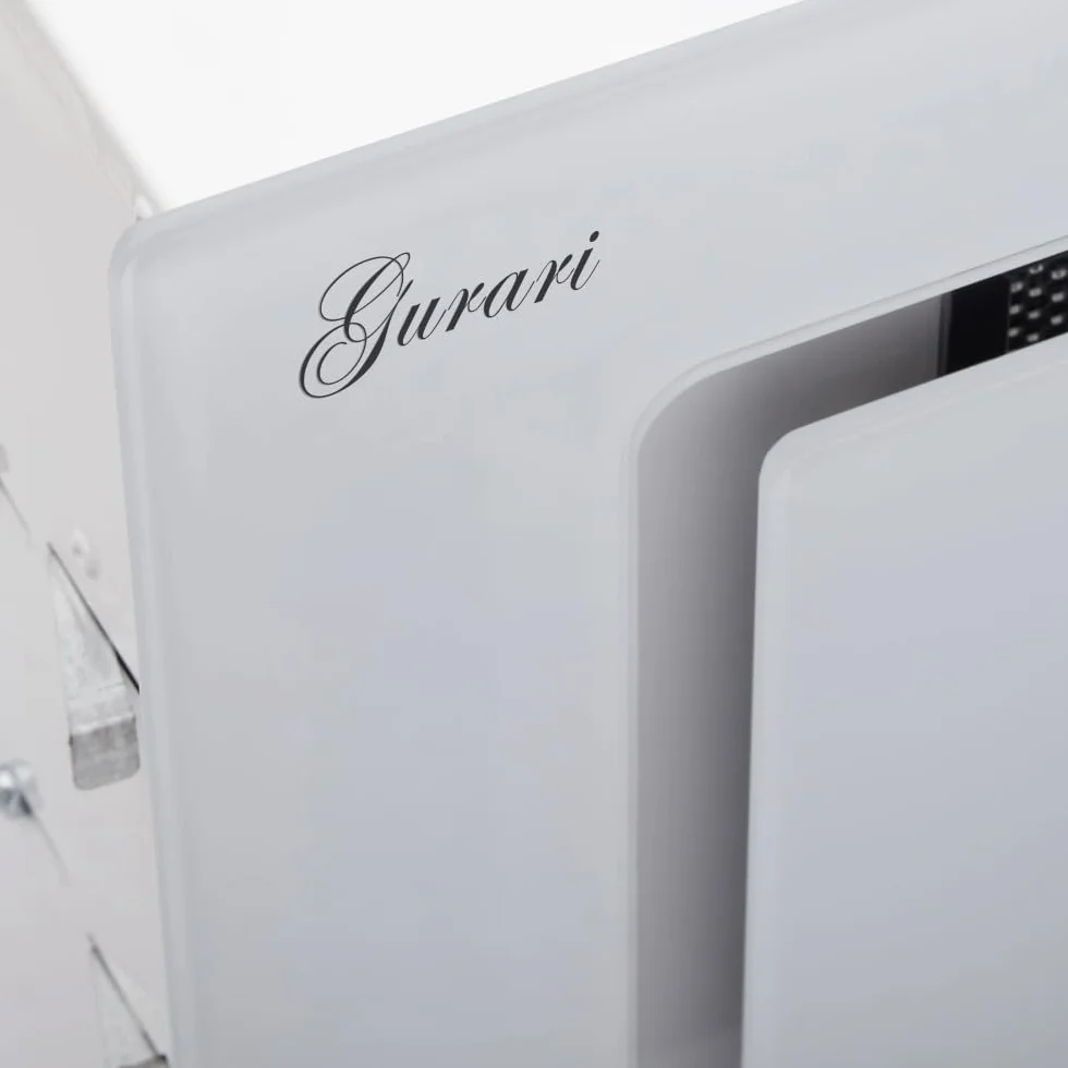Campana extractora GURARI GCH E 217 WH 70 Prime N, 70 cm, cristal blanco, 1000 m³/h