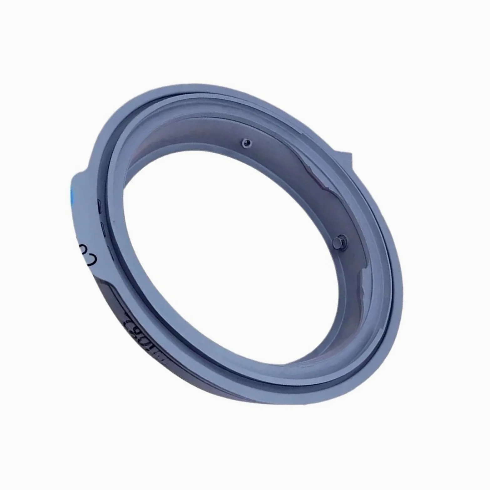 Anillo de sellado de puerta, Compatible con Midea 12638100001082 TG100-1422 WMIDG-3047 | Junta de piezas de arandela de goma de sellado de almohadilla de ventana de visualización de lavadora