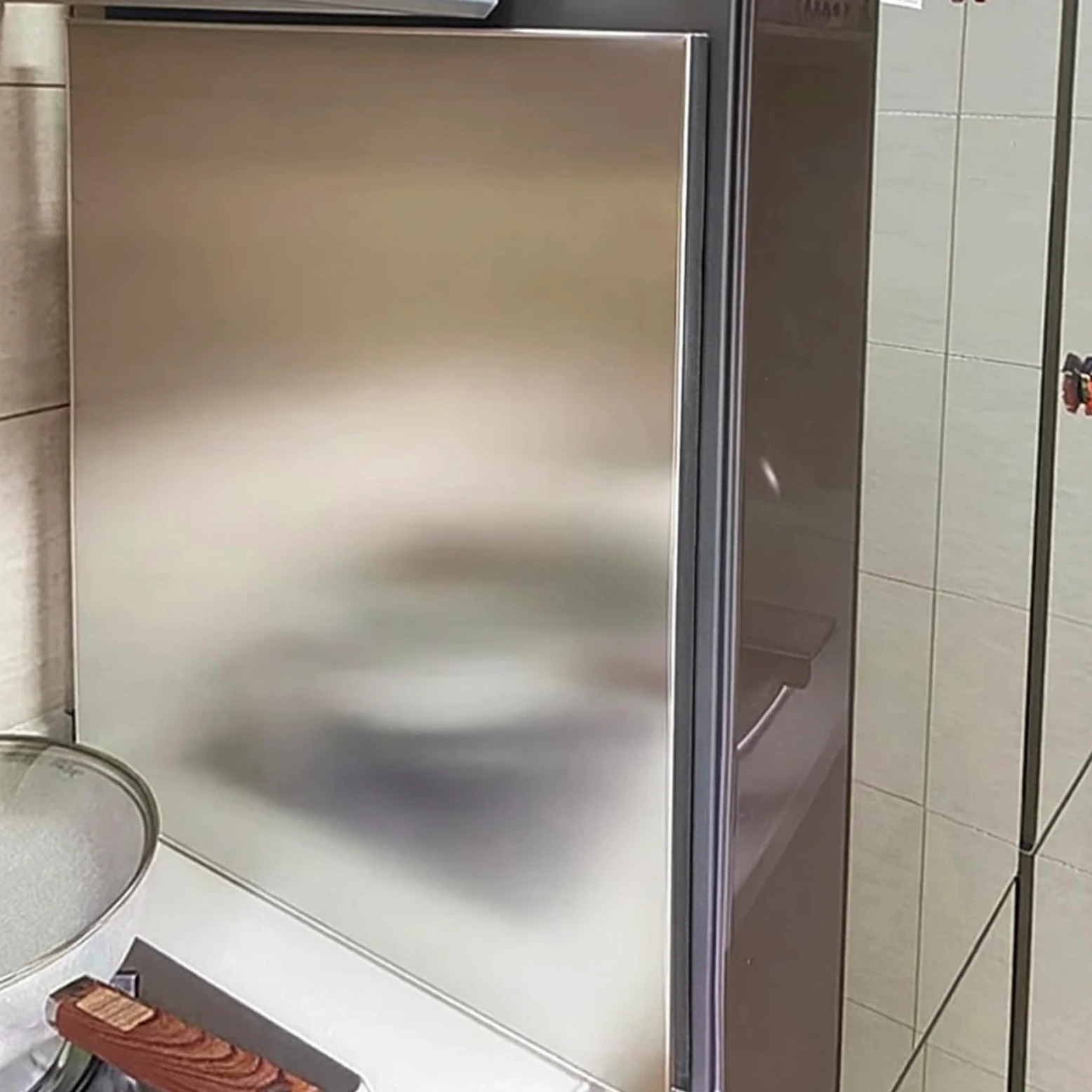 Genérico Panel magnético de protección térmica para refrigerador y Estufa de Gas de Cocina, Panel Aislante para Pared Junto a Estufa de leña, Ideal para quemadores de Gas y áreas de cocción (40" de l
