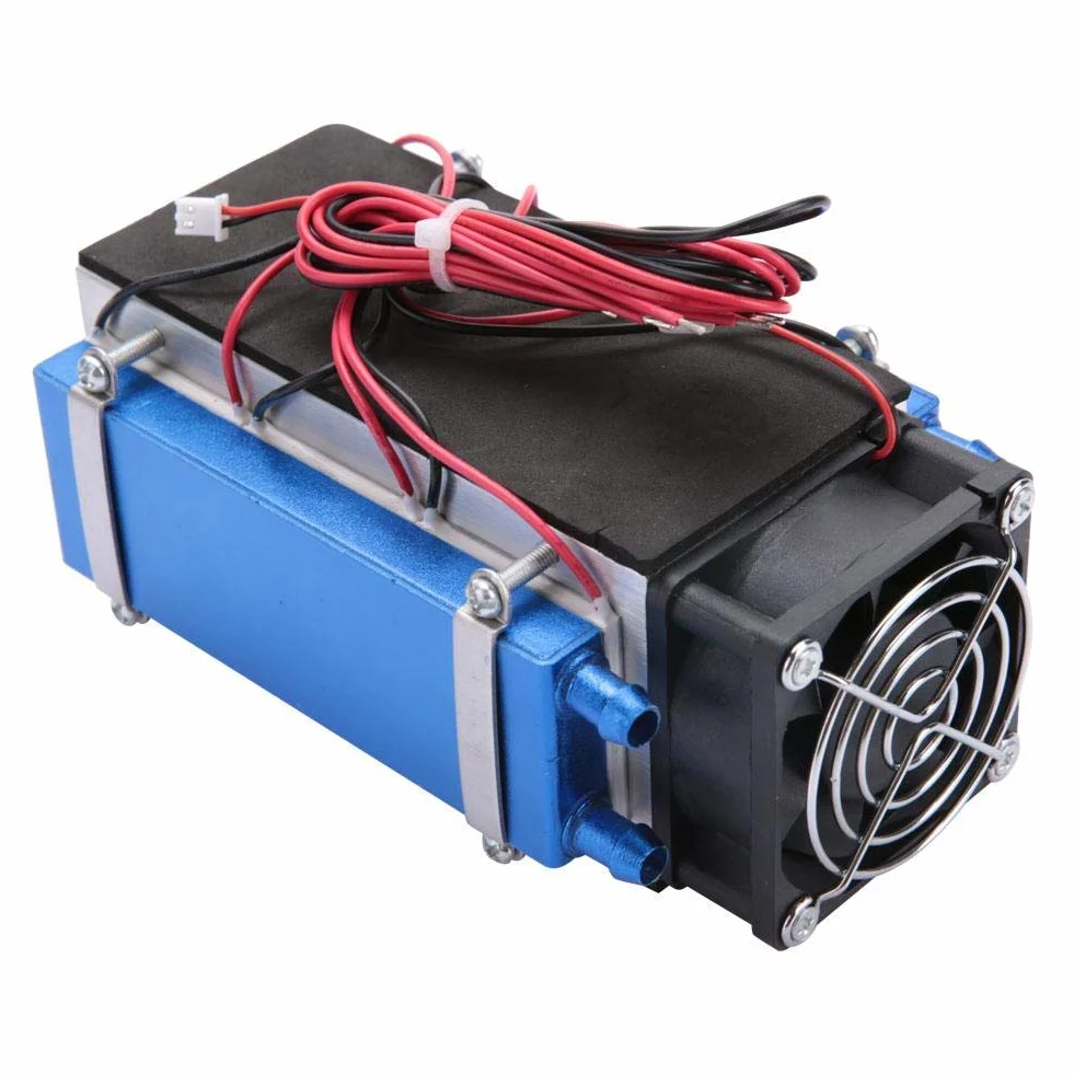 12V 420W 6-Chip Refrigerador termoeléctrico Refrigeración del semicondensador Para enfriamiento de áreas pequeñas o enfriamiento de camas para mascotas