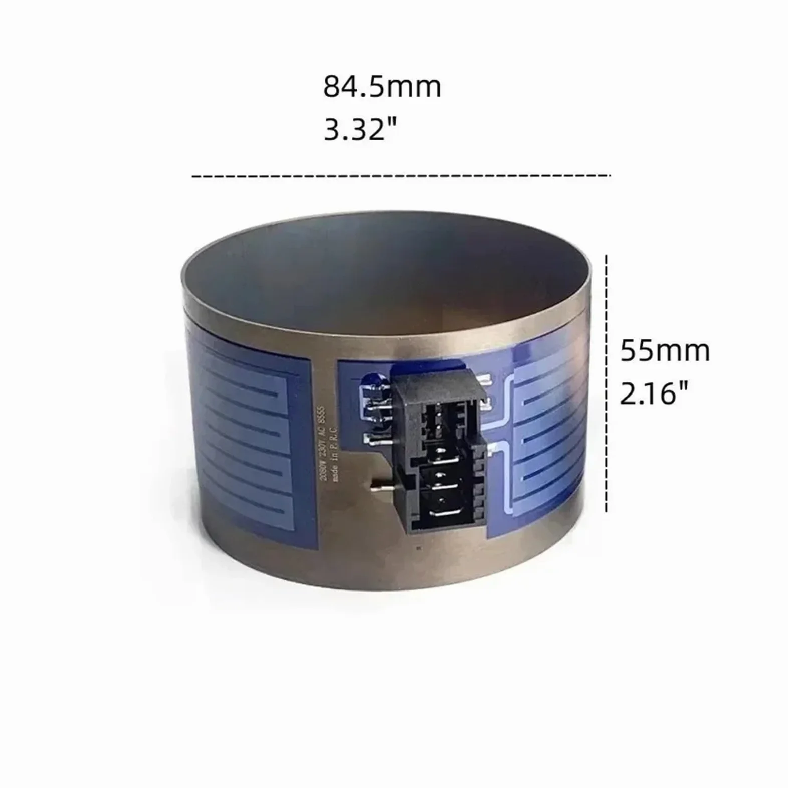 Elemento Calefactor De Anillo Calefactor For Lavavajillas De 2080w Y 230v, 75mm, 85mm, Compatible Con Bosch,(Size 75mm-45mm)