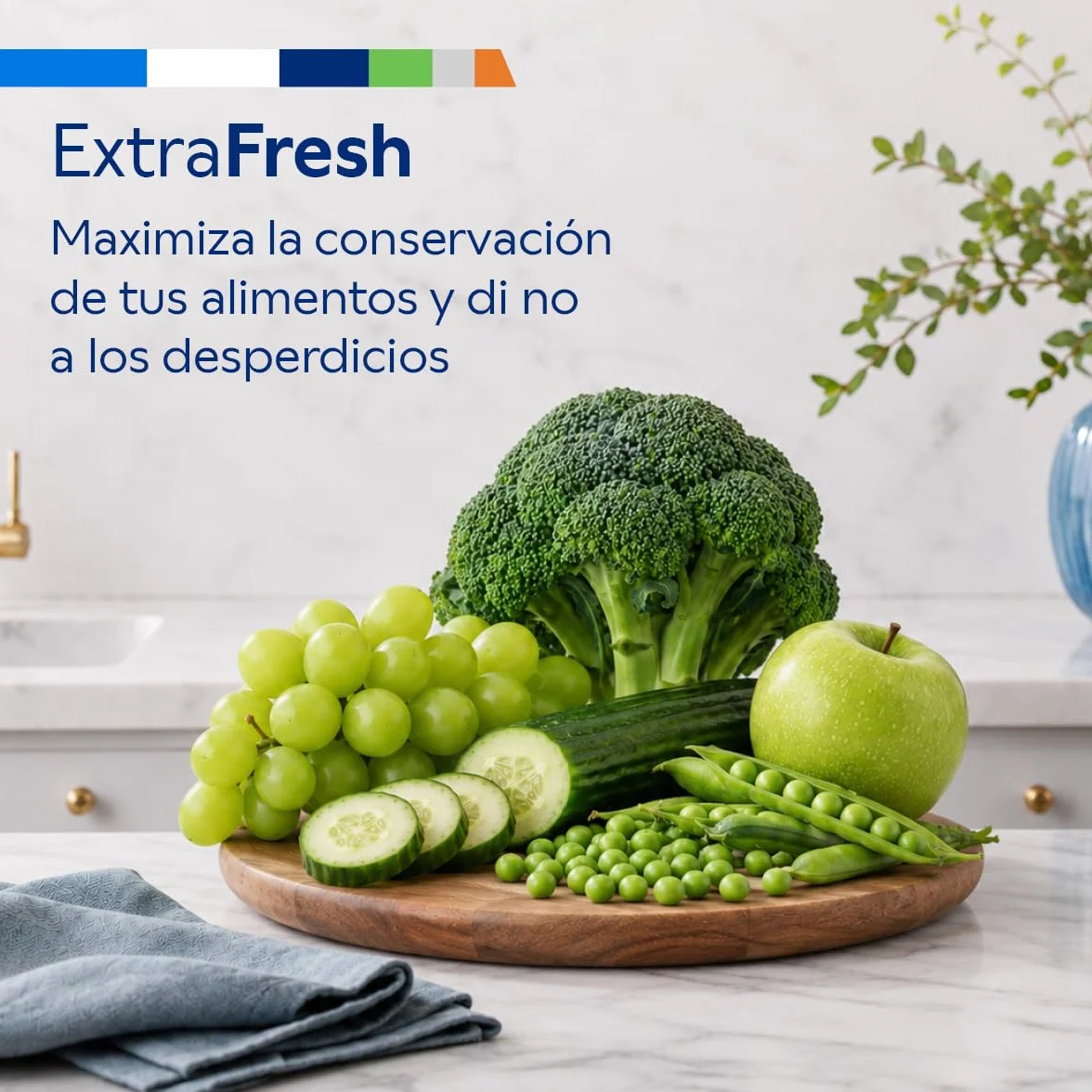 Balay - Frigorífico combinado, NoFrost, Cajón ExtraFresh y ExtraCold, Blanco, 3KFE553WI
