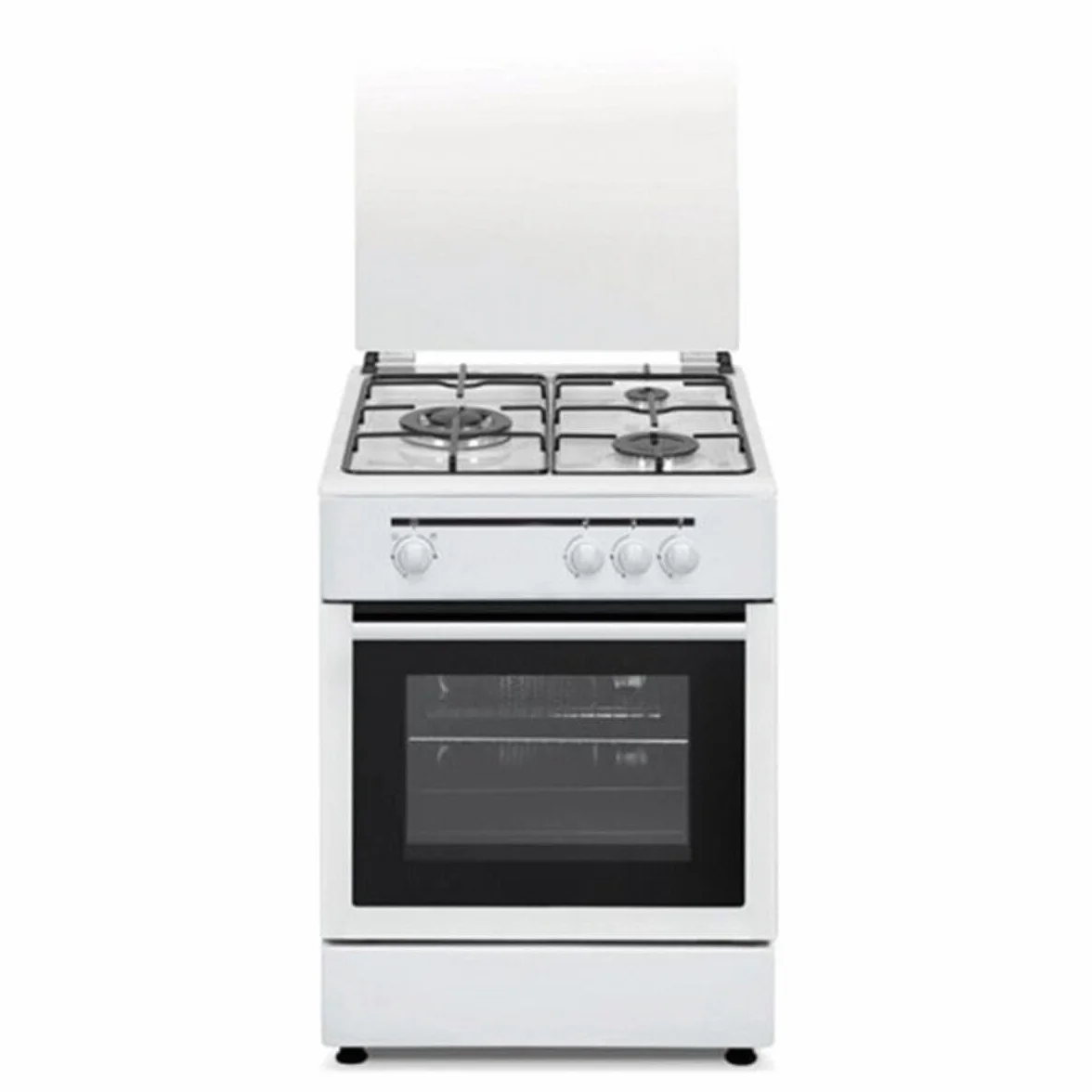 Vitrokitchen COCINAS DE Gas, Blanco, 85x50x50