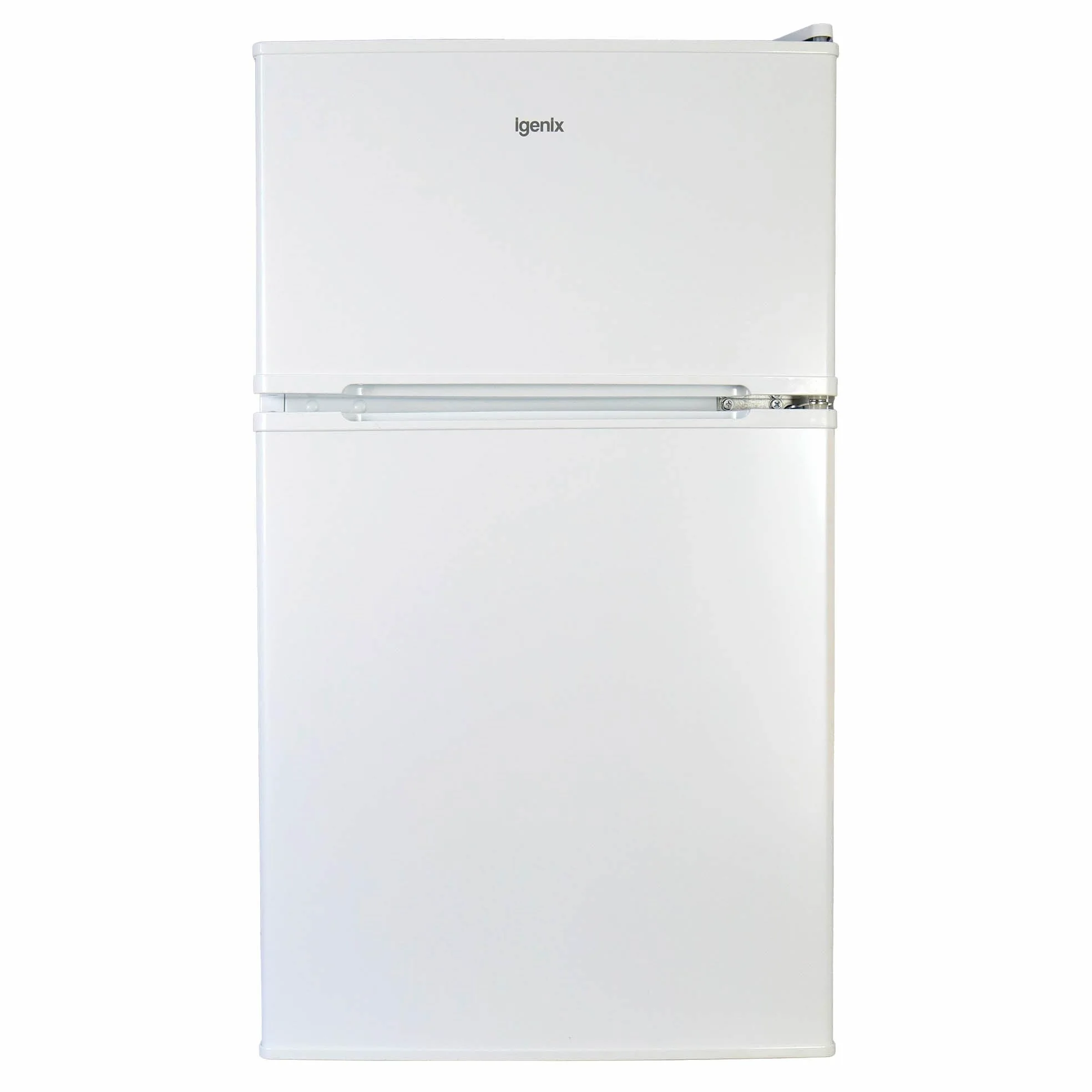 Igenix Ig347 Ancha autoportante Debajo del congelador de refrigerador con 2 estantes y 1 cajón Ensalada, Puerta Reversible, 47 cm, Color Blanco