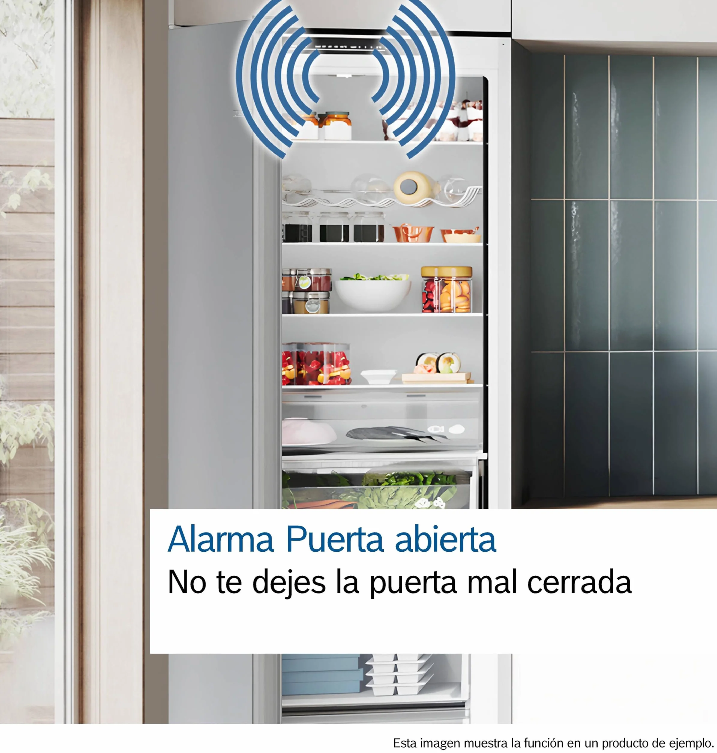 Bosch Frigorífico Combinado Serie 4 KGN39VIEB 60 cm Total NoFrost Acero Antihuellas