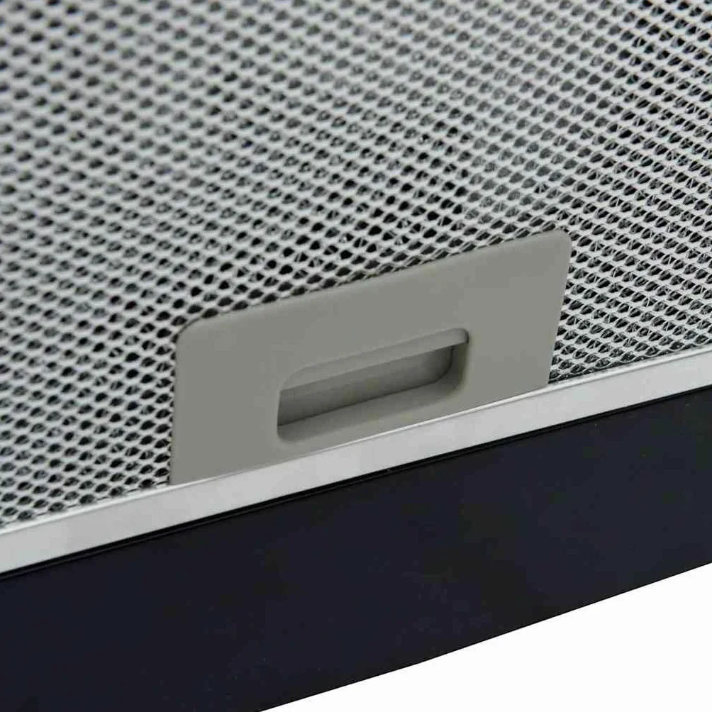 vidaXL Campana extractora de Isla Sensor táctil LCD Vidrio Templado, Extractor de Isla, Campana extractora de Isla, Extractor de Cocina de Isla