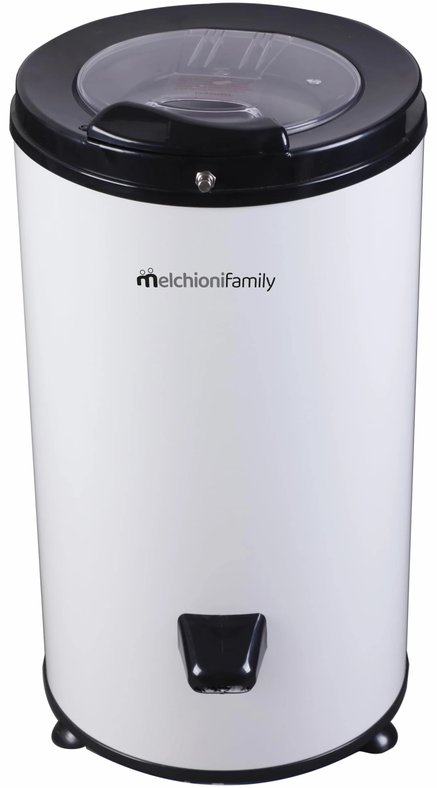 Melchioni Family TORNADO Secadora Centrífuga Inox, Secadora Portátil Ahorra Espacio, Centrifugadora Silenciosa, Capacidad 6 kg, 3200 RPM
