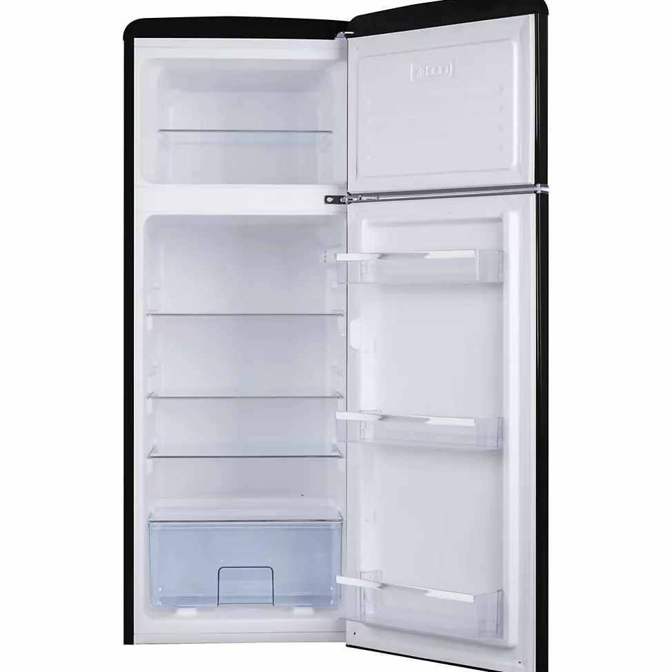 Amica frigorífico combinado 55cm 246l negro estático AR7252N