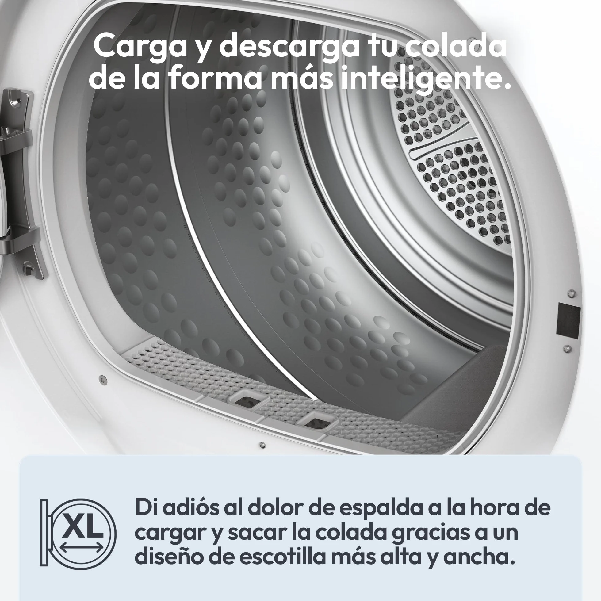 Candy Smart CSE C8LF-S Secadora Condensación 8KG Digital NFC 14 Programas Blanco