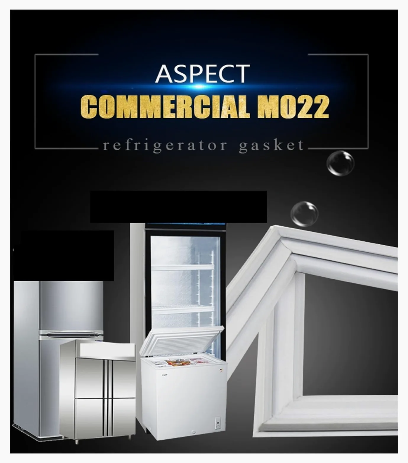 Kit De Sello De Puerta De Refrigerador Resistente Al Frío (1-11 M) - Junta De Goma Impermeable For Todos Los Modelos De Congeladores(9m)