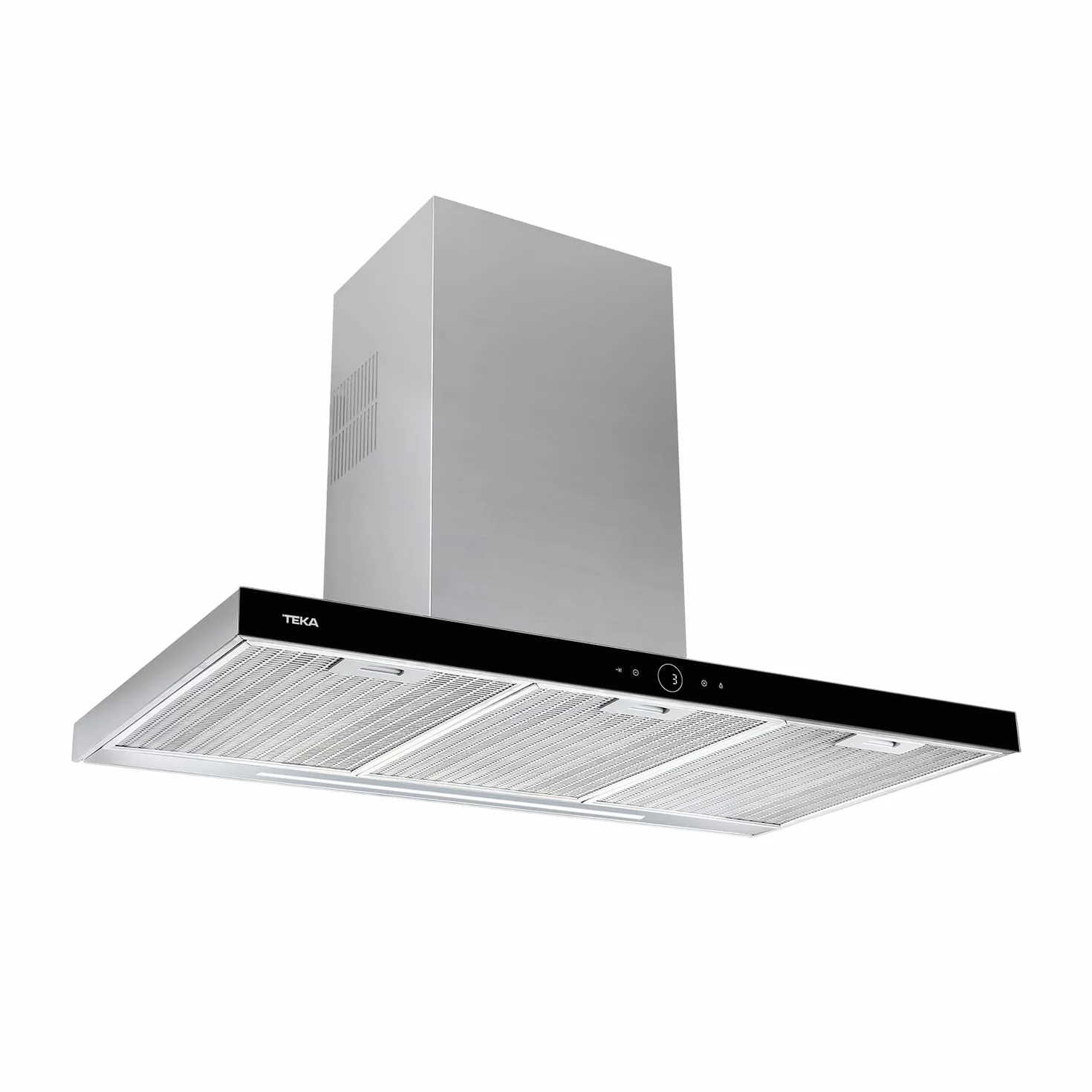 TEKA Campana Extractora Horizontal 90 cm A+ Motor EcoPower, 4 Velocidades Aspiración máx. 701 m3/h Ruido máx. 69 dBA LED Touch Control, DLH 986 T