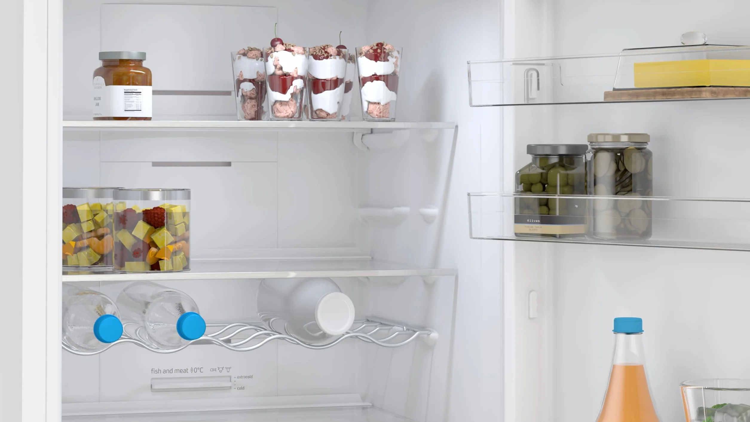 Balay - Frigorífico combinado, NoFrost, Cajón ExtraFresh y ExtraCold, Blanco, 3KFE553WI