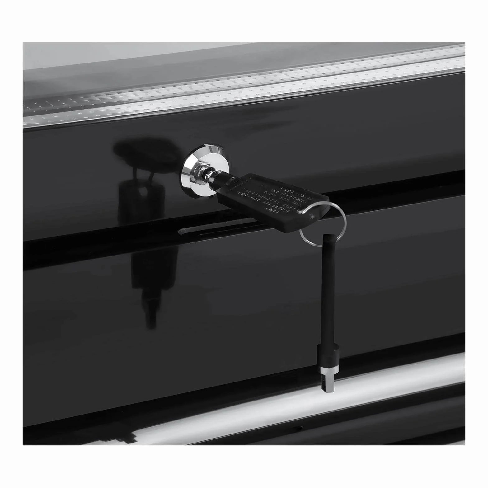 Royal Catering Nevera Expositora Para Bebidas RCGK-W278 (278 L, 210 W, 4 estantes, Puerta de cristal batiente con cerradura, Rango de temperatura 2–8 °C)
