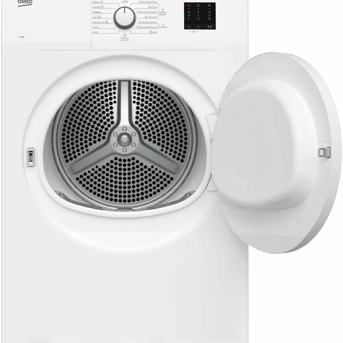 Beko - Secadora De Evacuación Beko Dv8120N Con Capacidad De 8 Kg